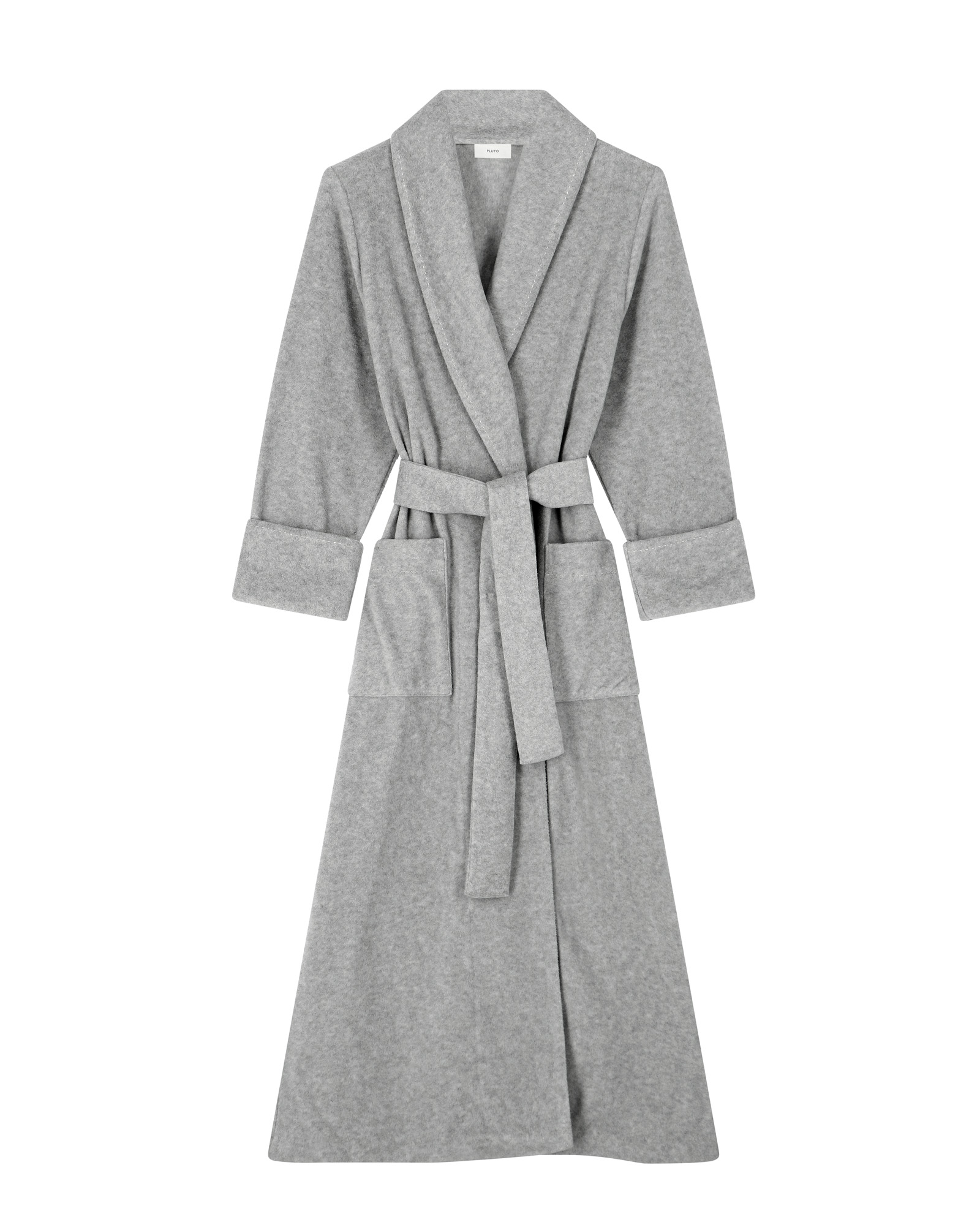 Peignoir RUTH Grey Chiné/ivory