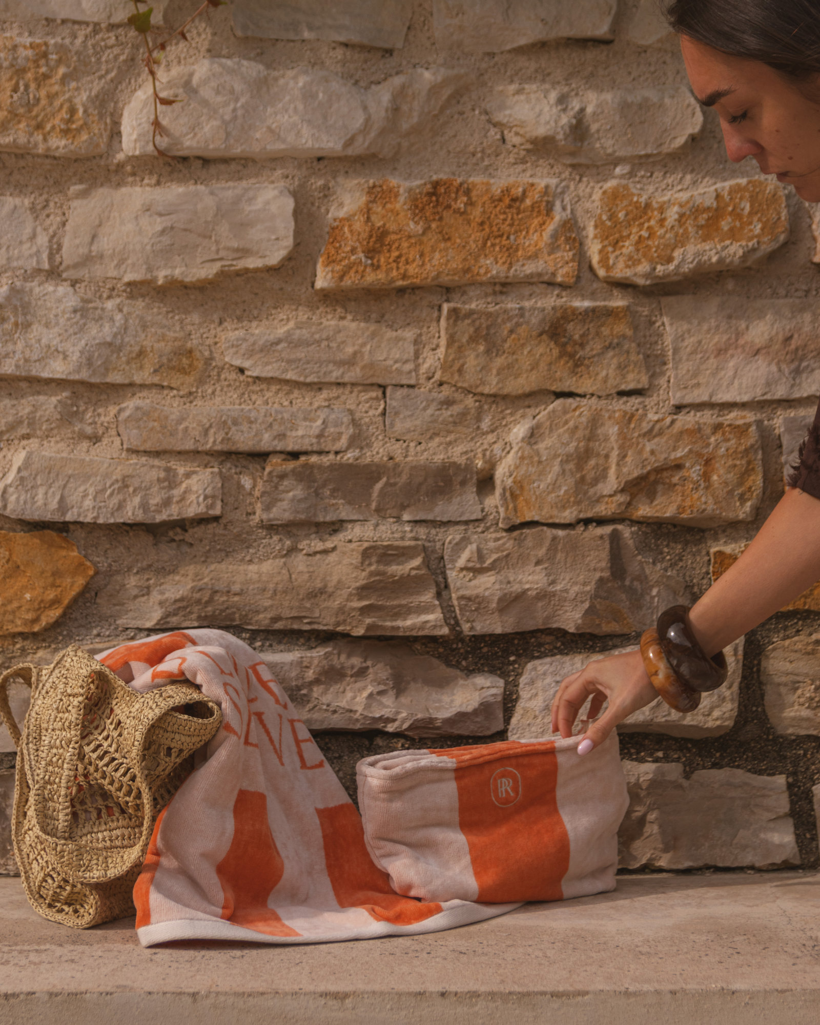 Toiletry bag PLACE RESERVEE Peach 