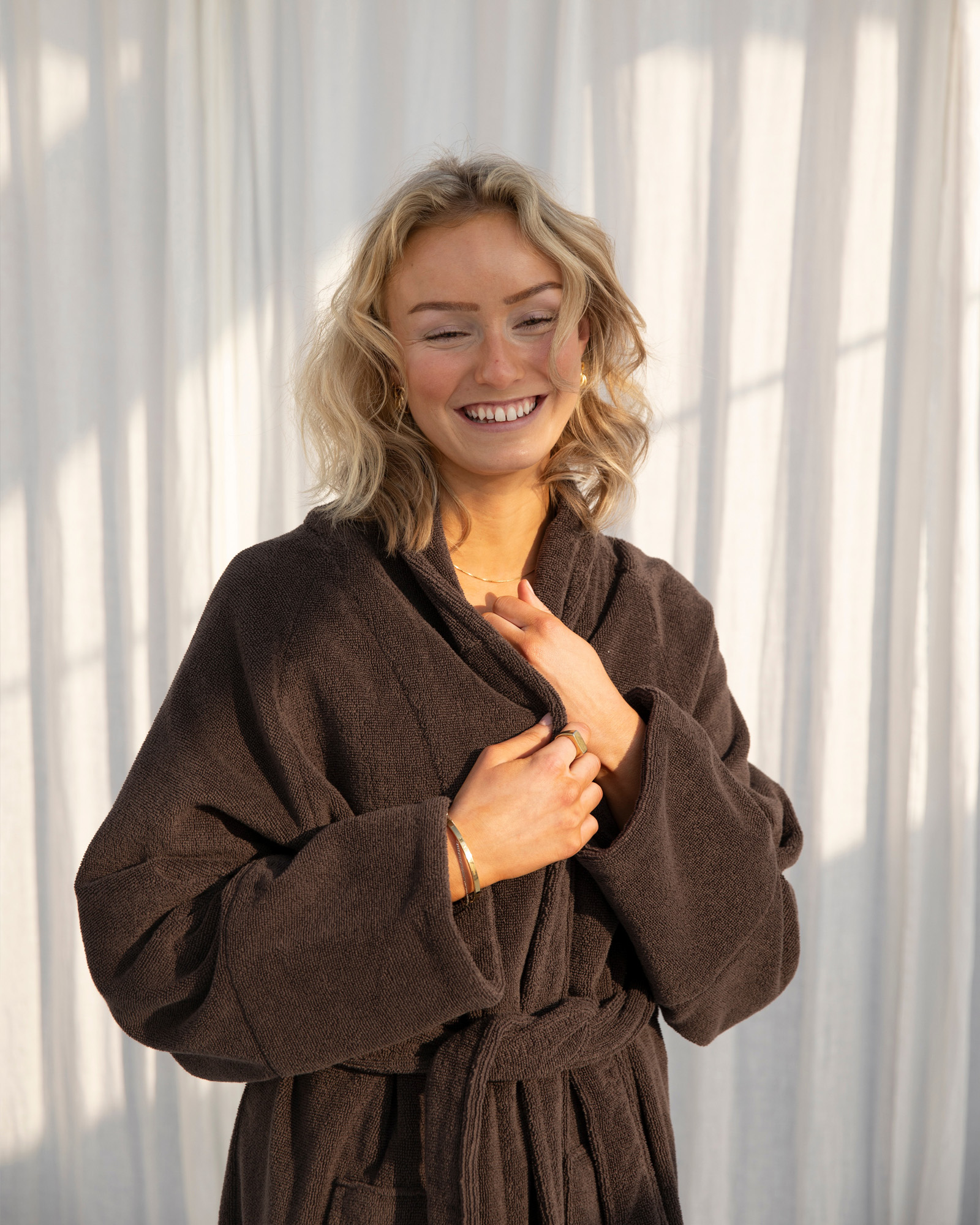 Bathrobe NARAM Coffee