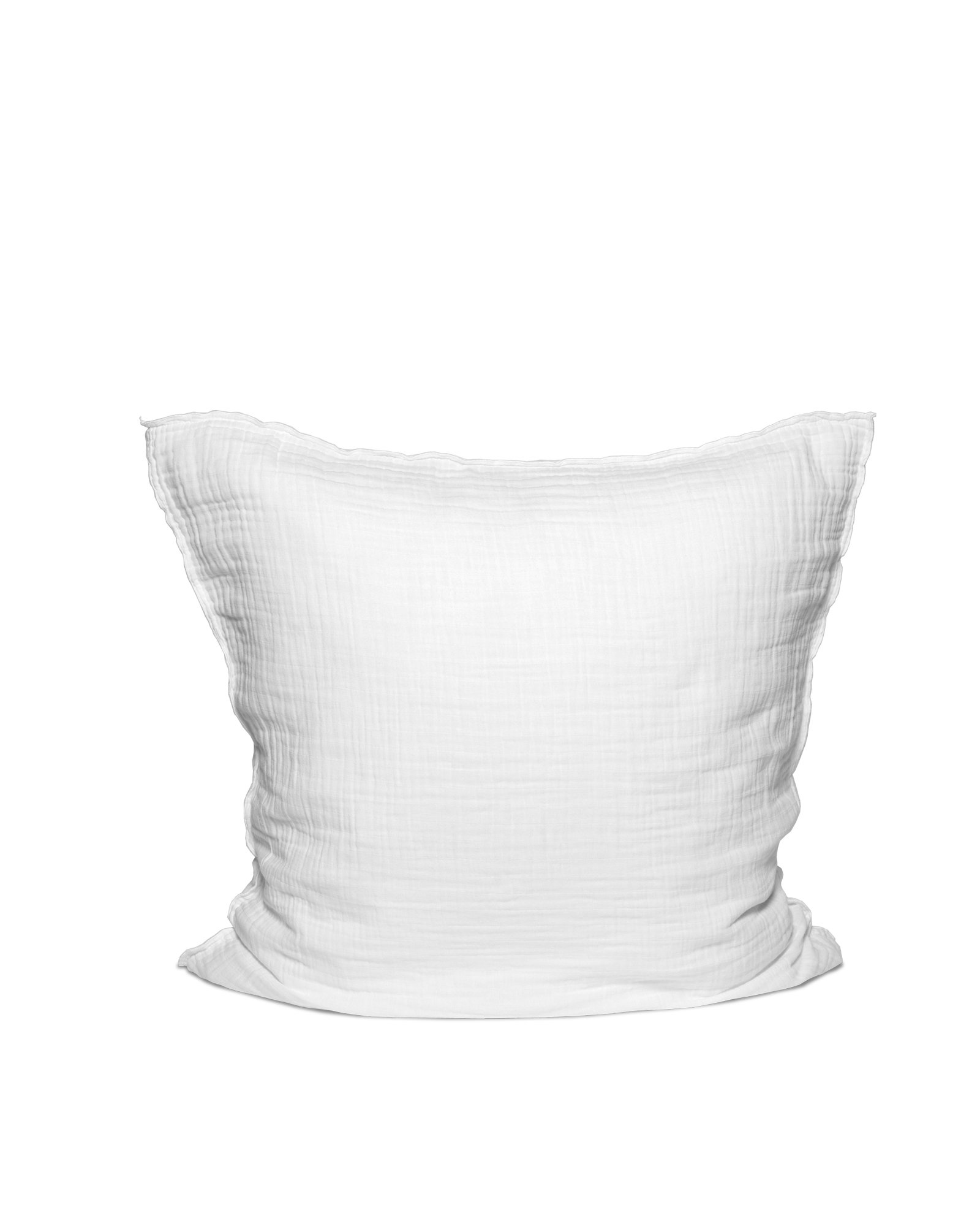 MARIE-MARIE - Pillowcase COCOON White - 65x65 cm - White