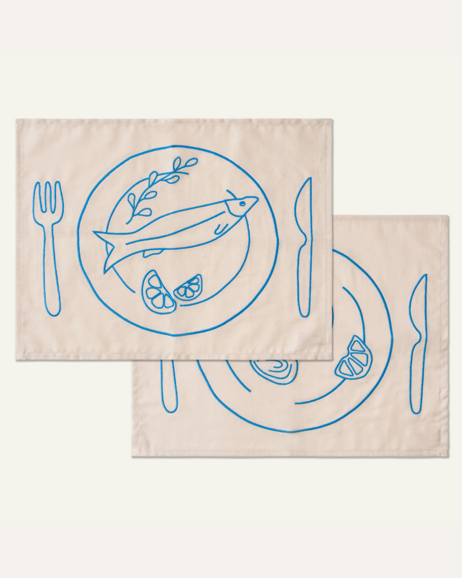 Placemat PLATE WITH FISH