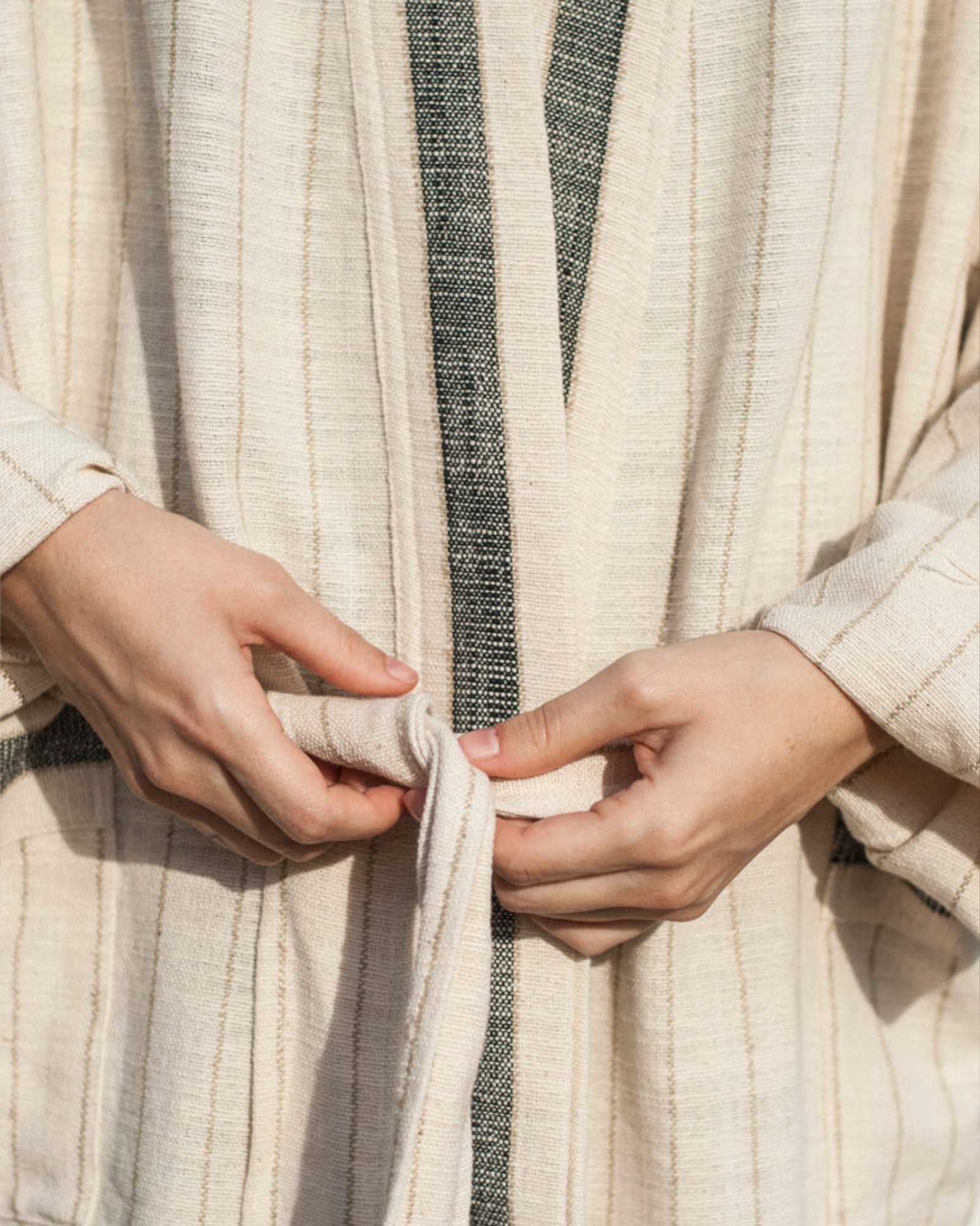 Mizar & Alcor - Peignoir BAHIA Black - ME/LA - Black