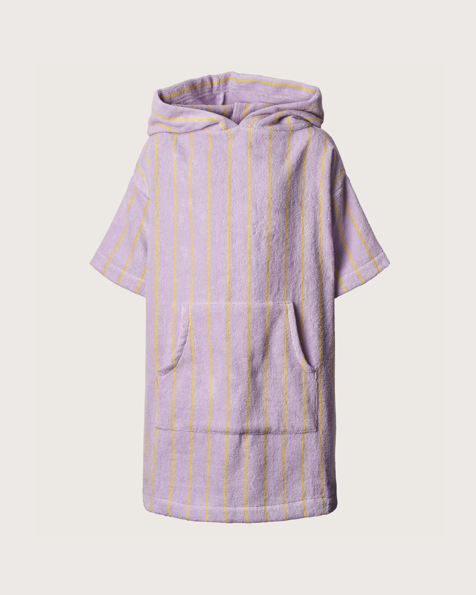 Poncho NARAM Lilac & neon yellow