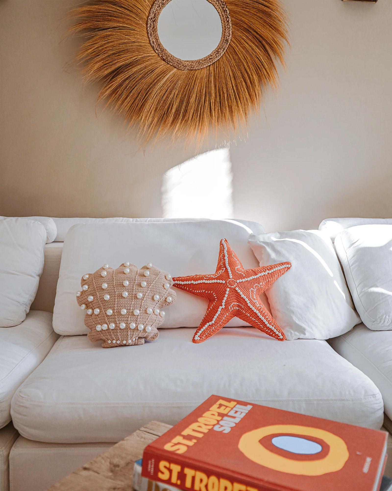 Cushion CROCHET Etoile