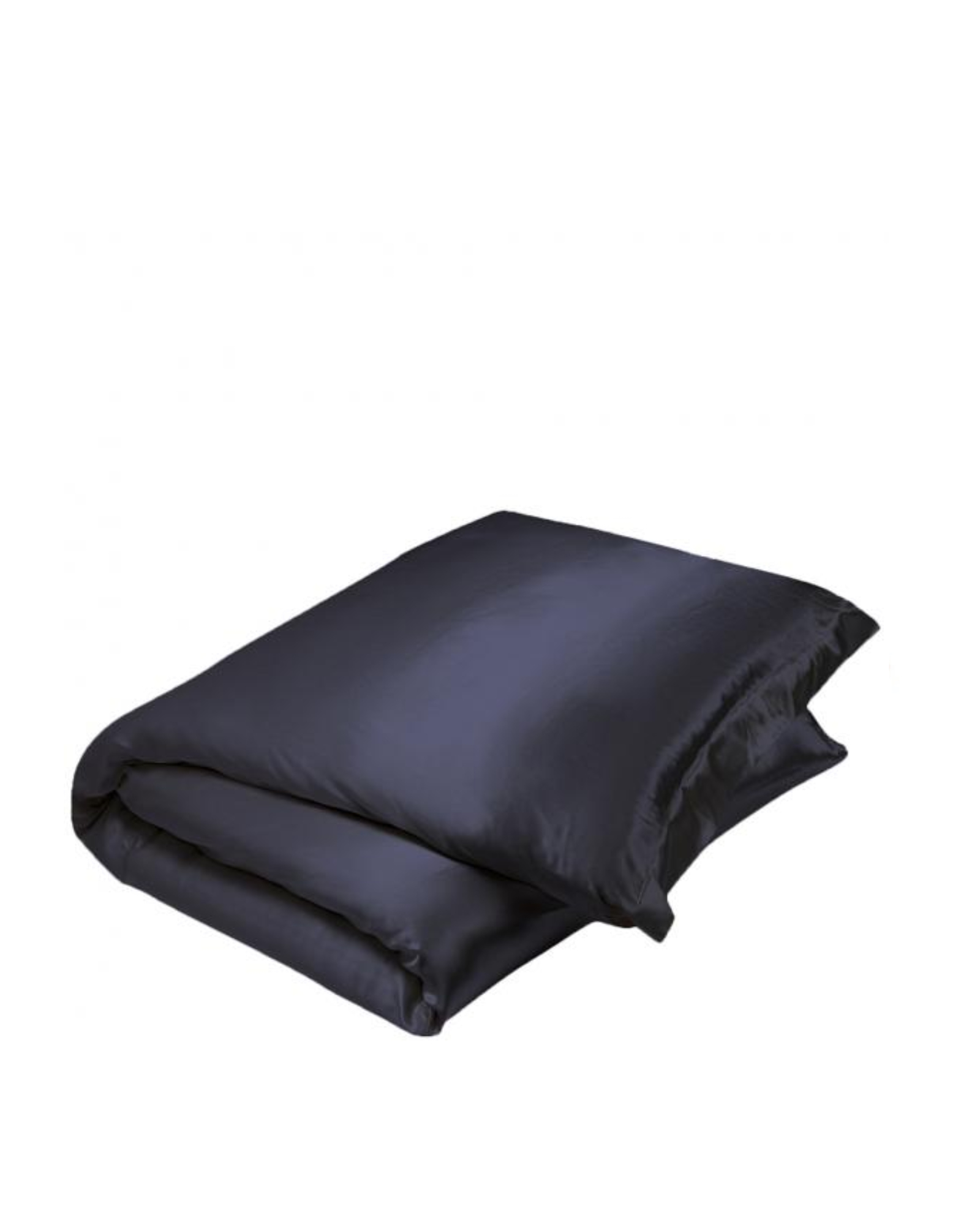 Gingerlily - Bed linen set SILK charcoal - 260x240 cm + 2 slopen 65x65 cm - charcoal