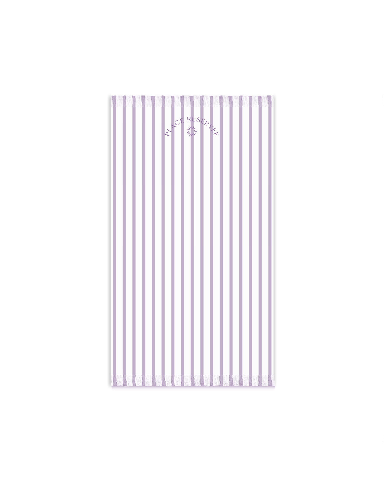 Beach towel HOLIDAY Lavender
