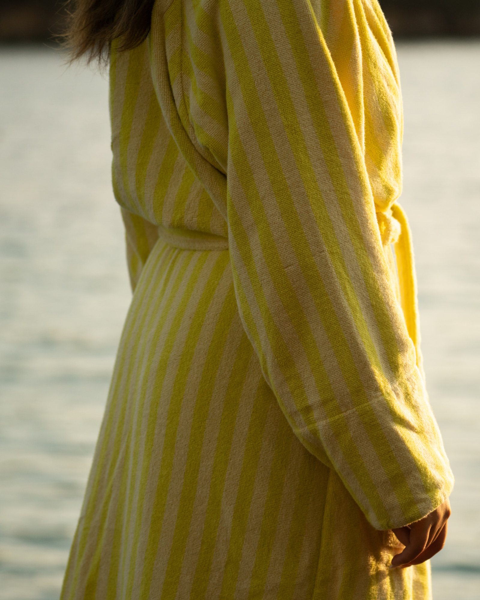 Peignoir NARAM Pristine & Neon yellow