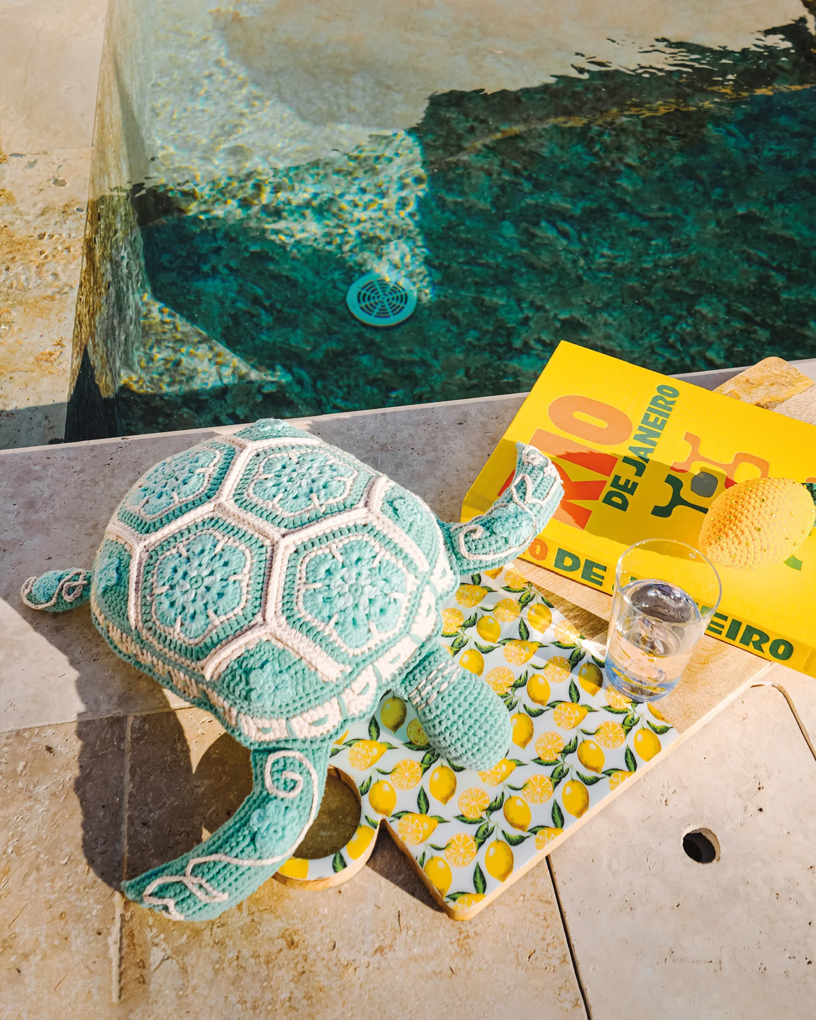 Kussen CROCHET Tortue