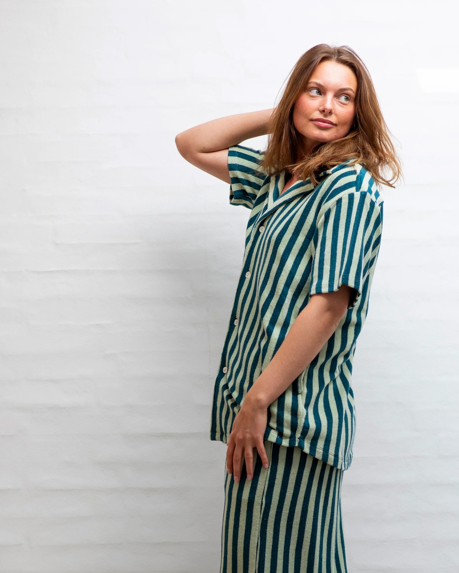 T-Shirt NARAM Seafoam & deep teal