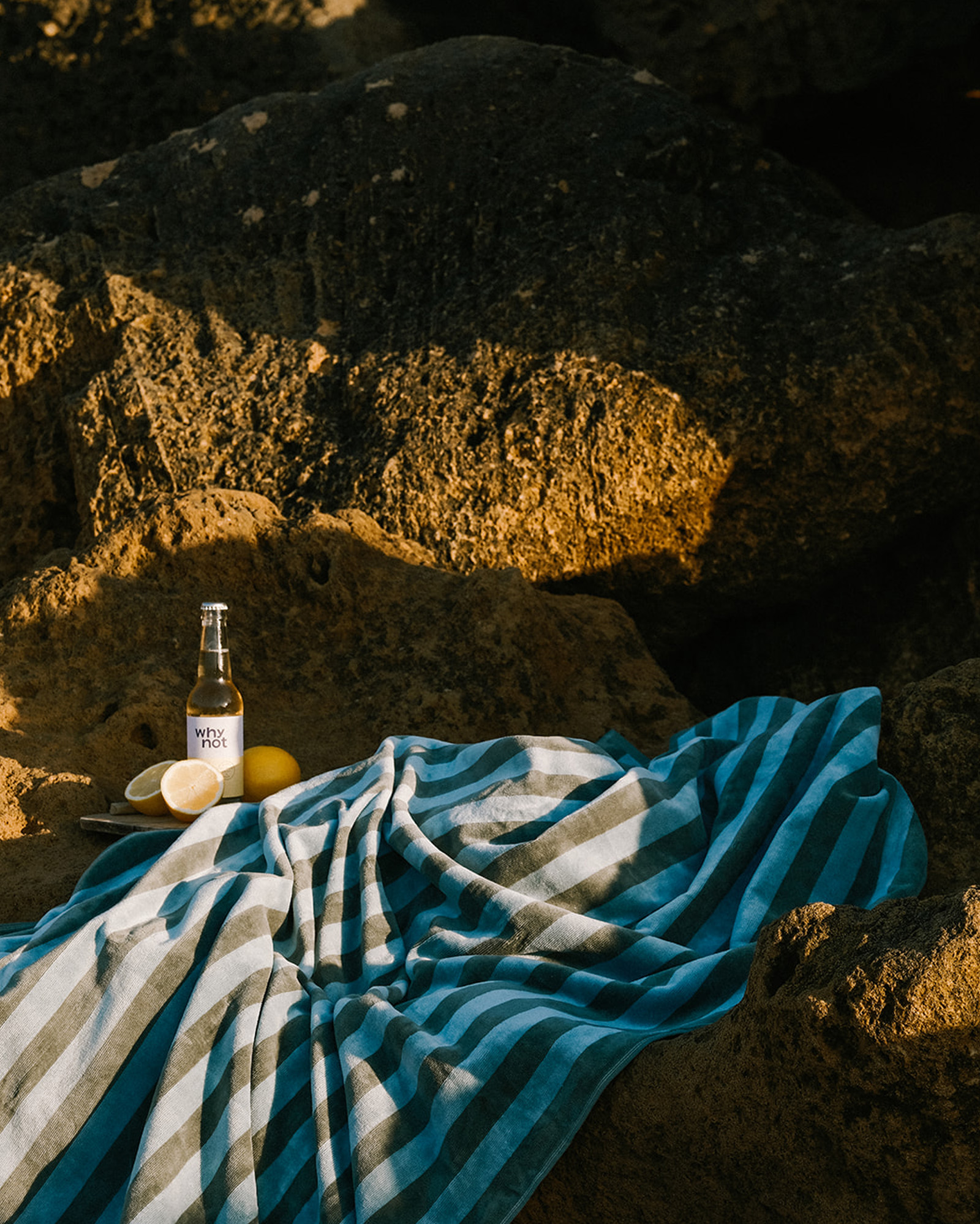 Strandlaken CABANE Eucalyptus/Atlantic
