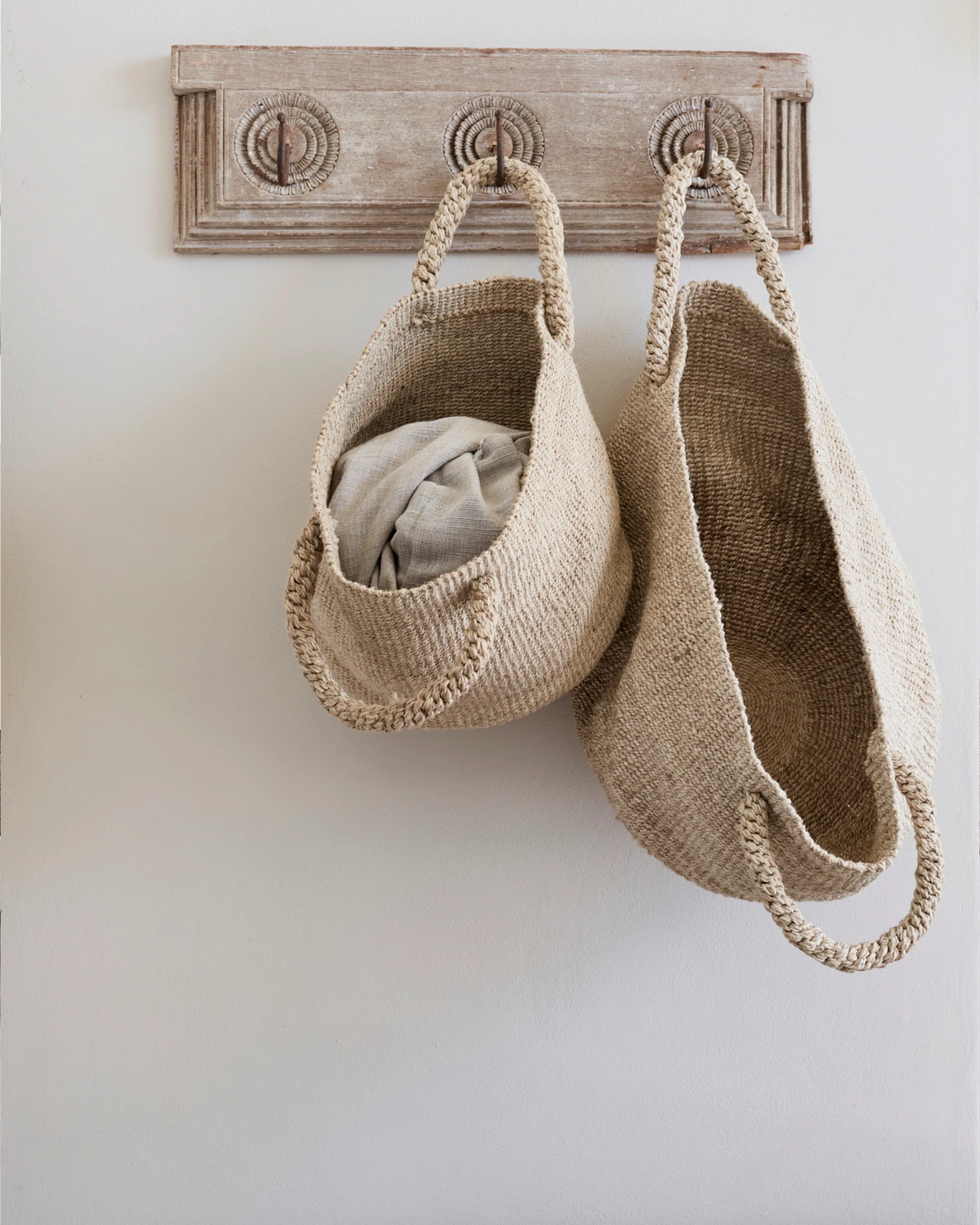 The Dharma Door - Laundry basket SEAFARER - SM - Natural