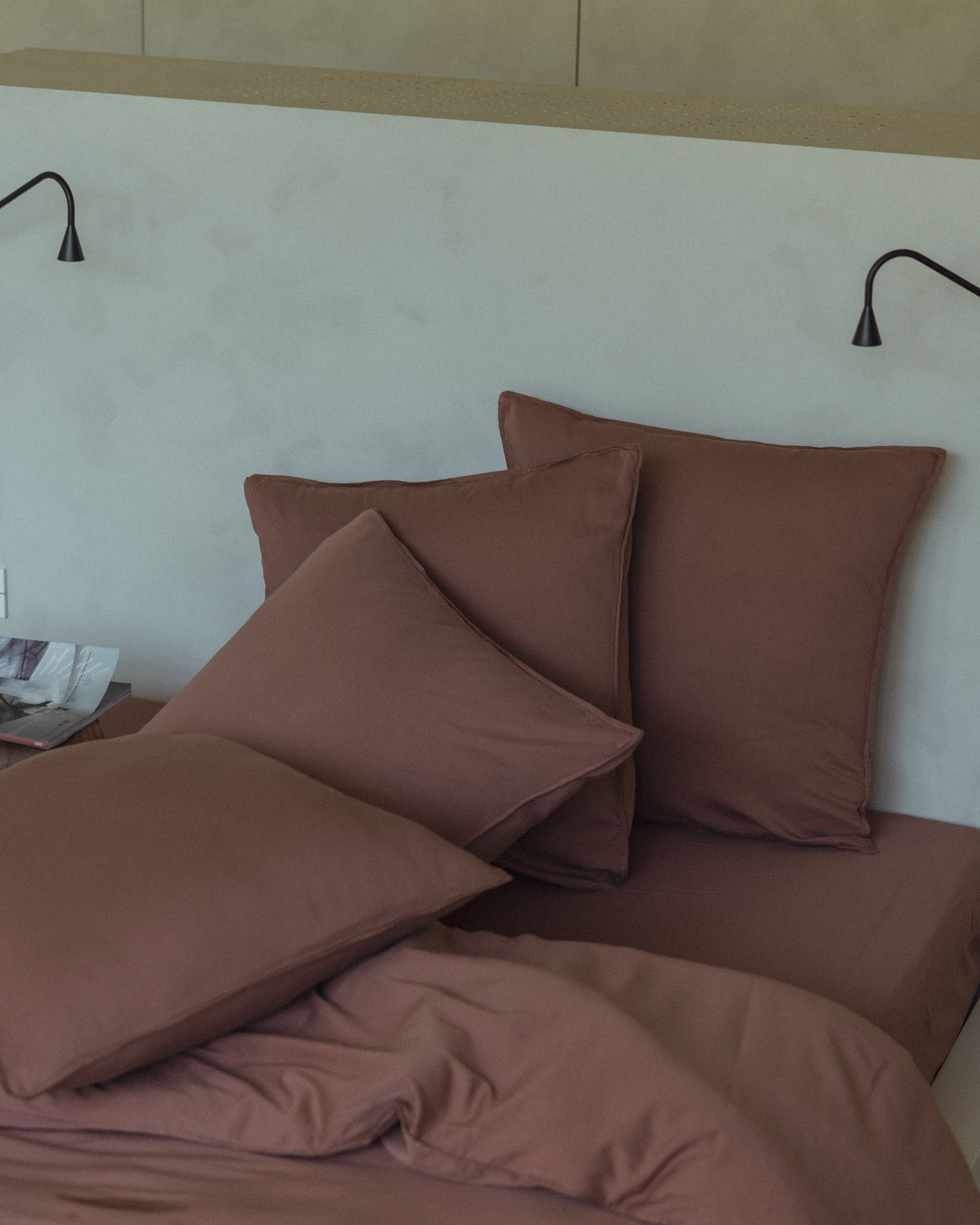 Drap housse SUPERSOFT SATEEN Tiramisu