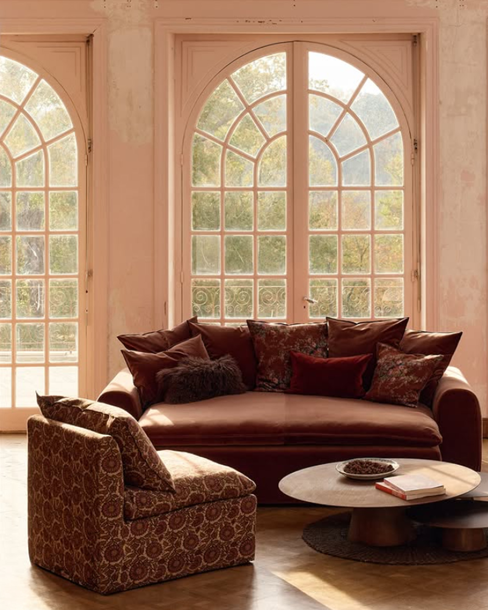 Kussen WABI SABI Les Tournesols Chianti