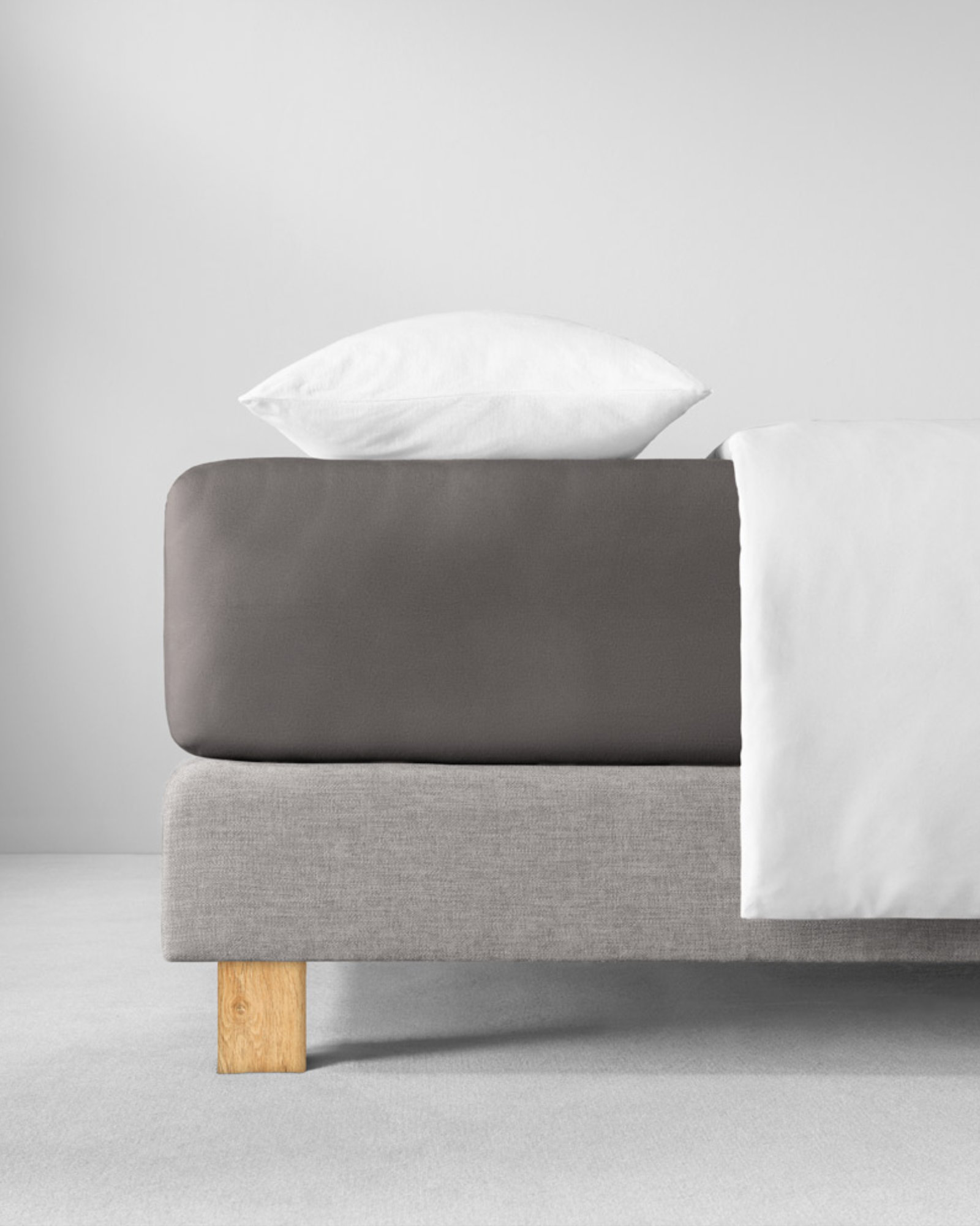 Fitted sheet JERSEY graphit