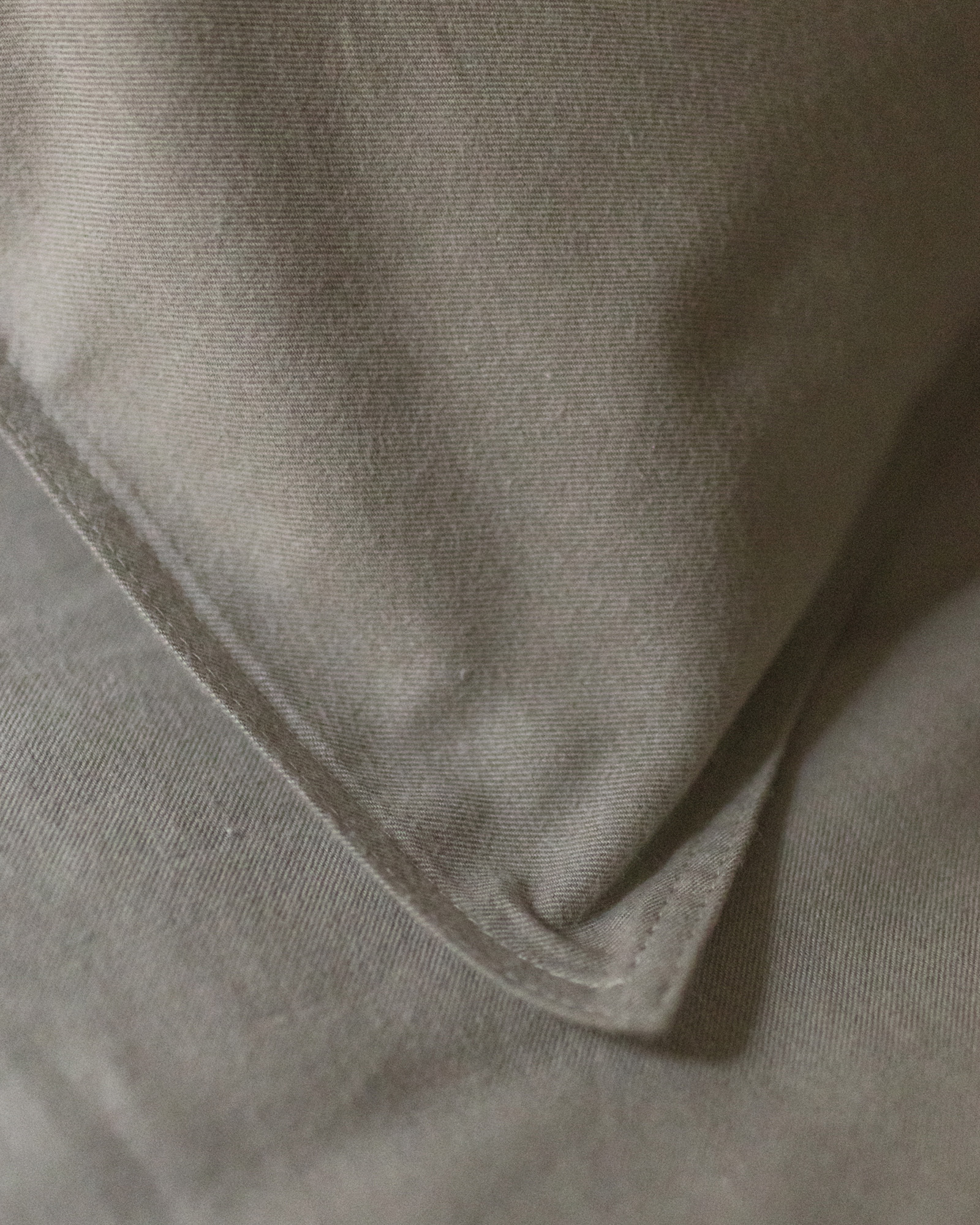 Taie d'oreiller CHAMONIX CHAMBRAY FLANEL