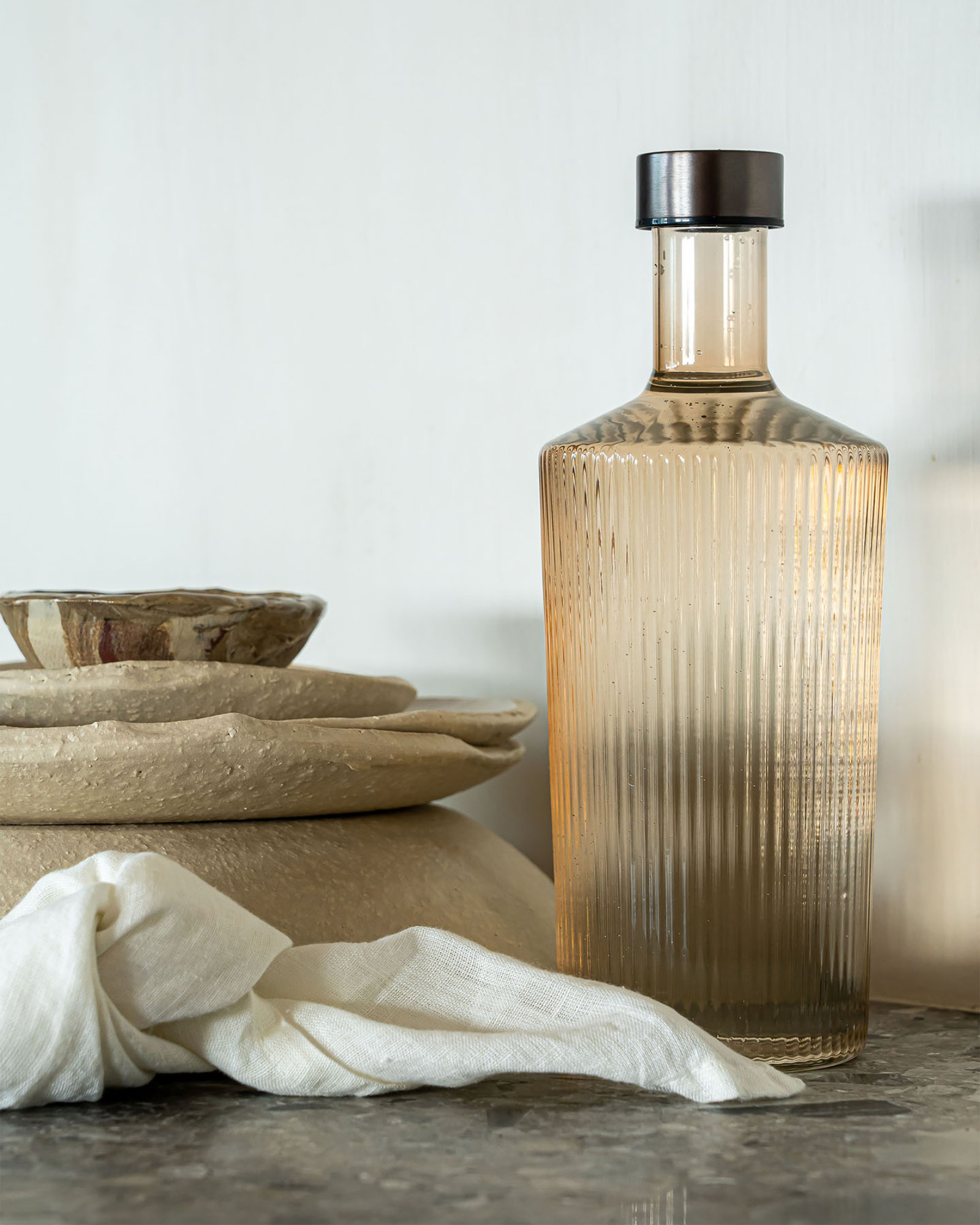 Bouteille RIBBED Bells (peach)