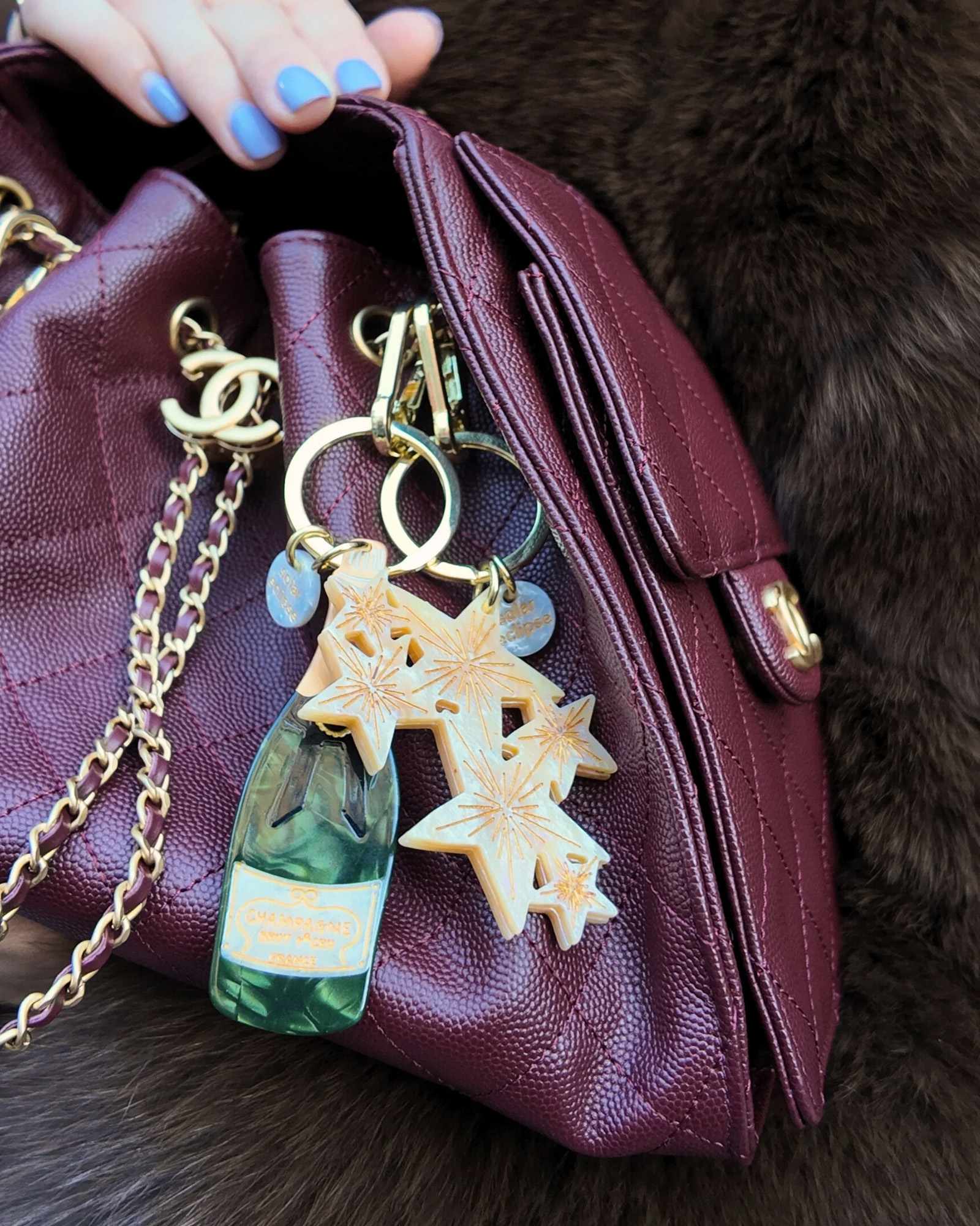 Dragonne SOLAR ECLIPSE Champagne