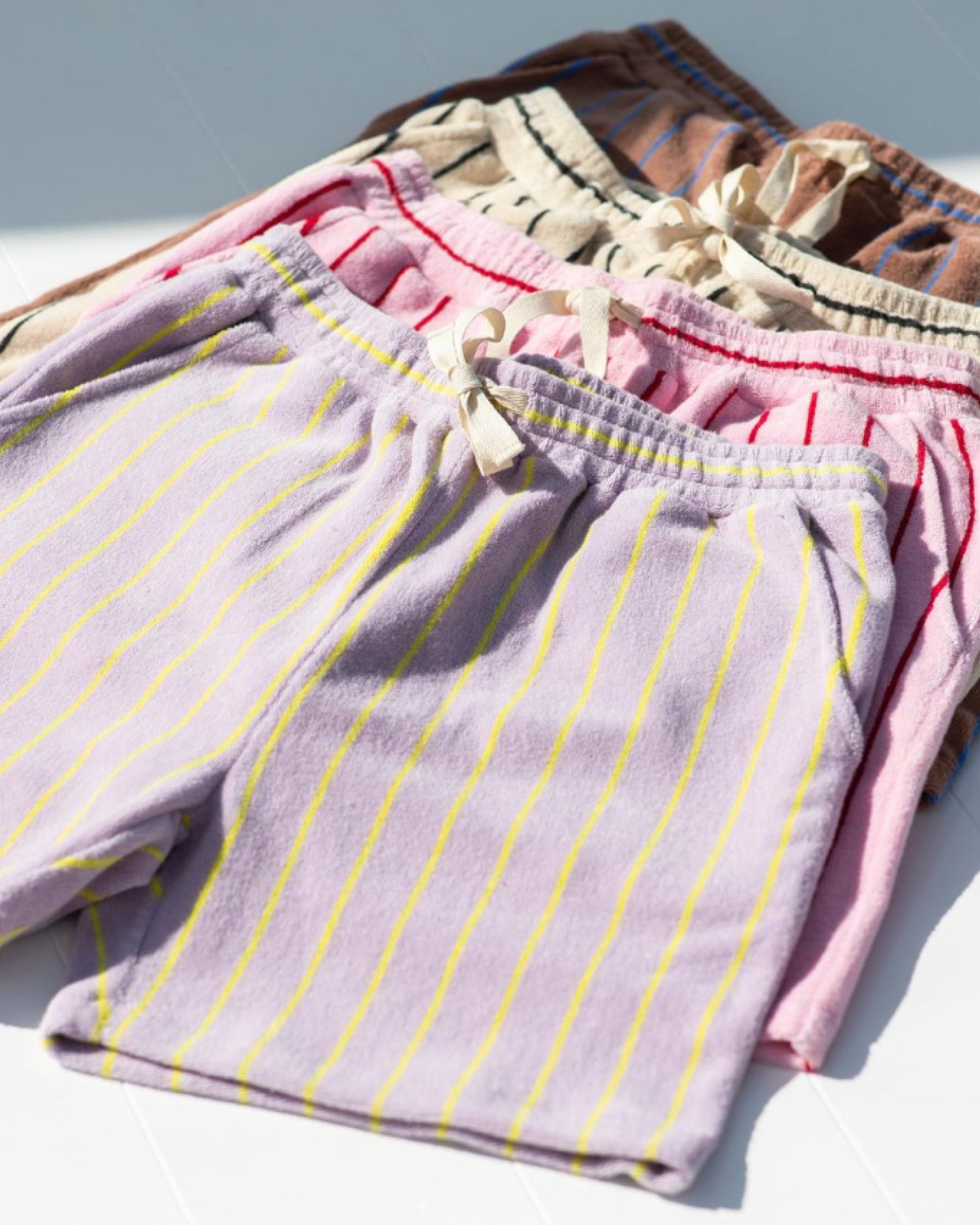 Short NARAM Baby pink & ski patrol red