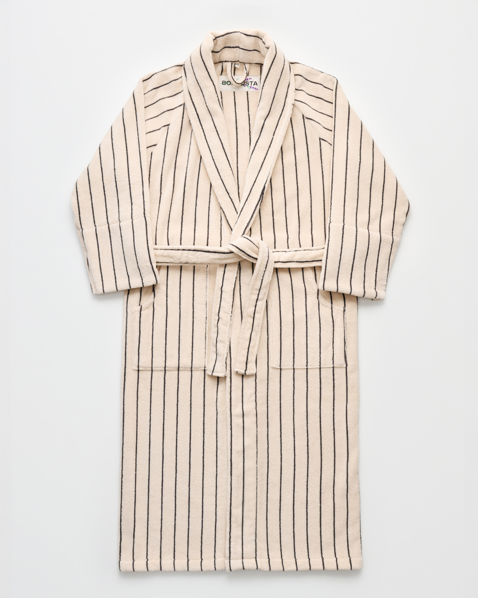 Badjas NARAM Creme & ink