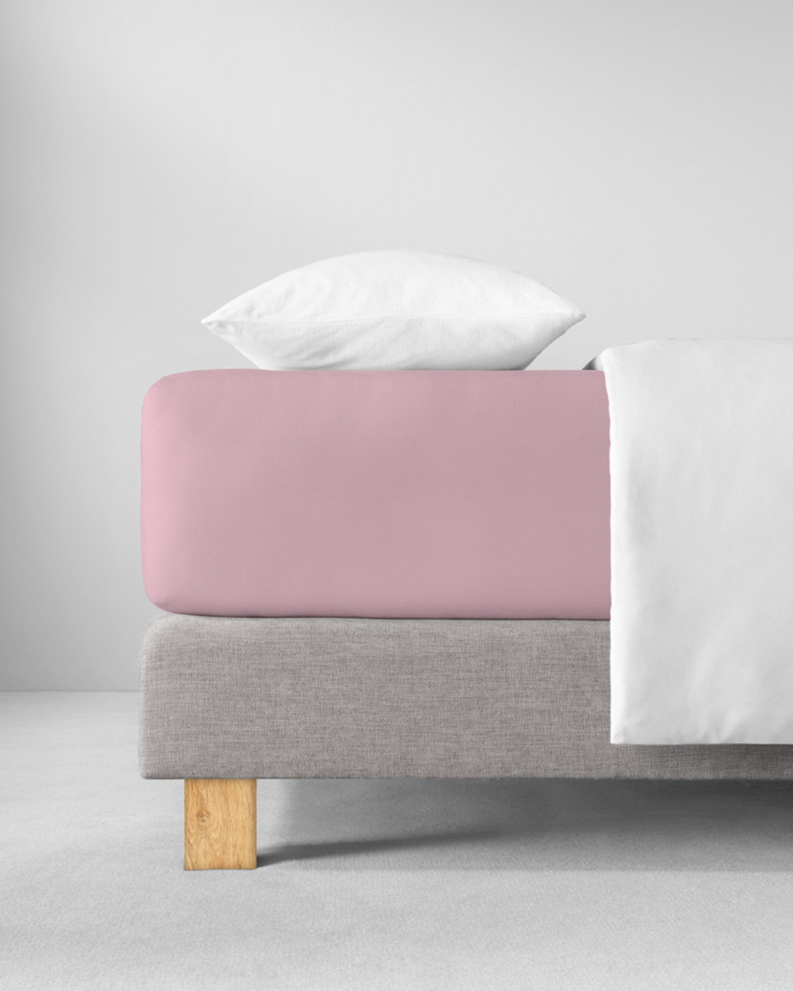 Fitted sheet JERSEY orchidee