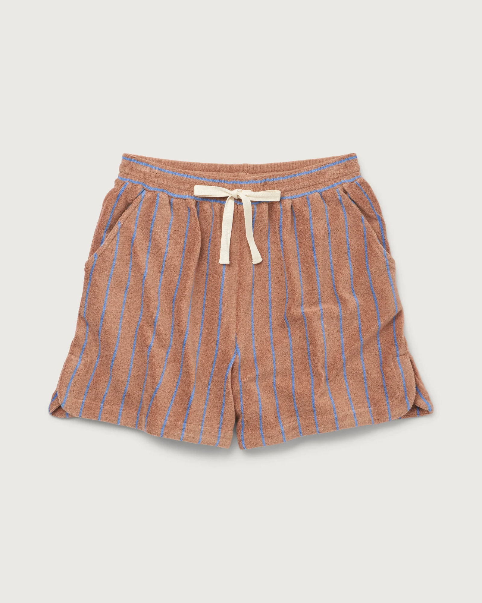 Shorts NARAM Camel & ultramarine blue