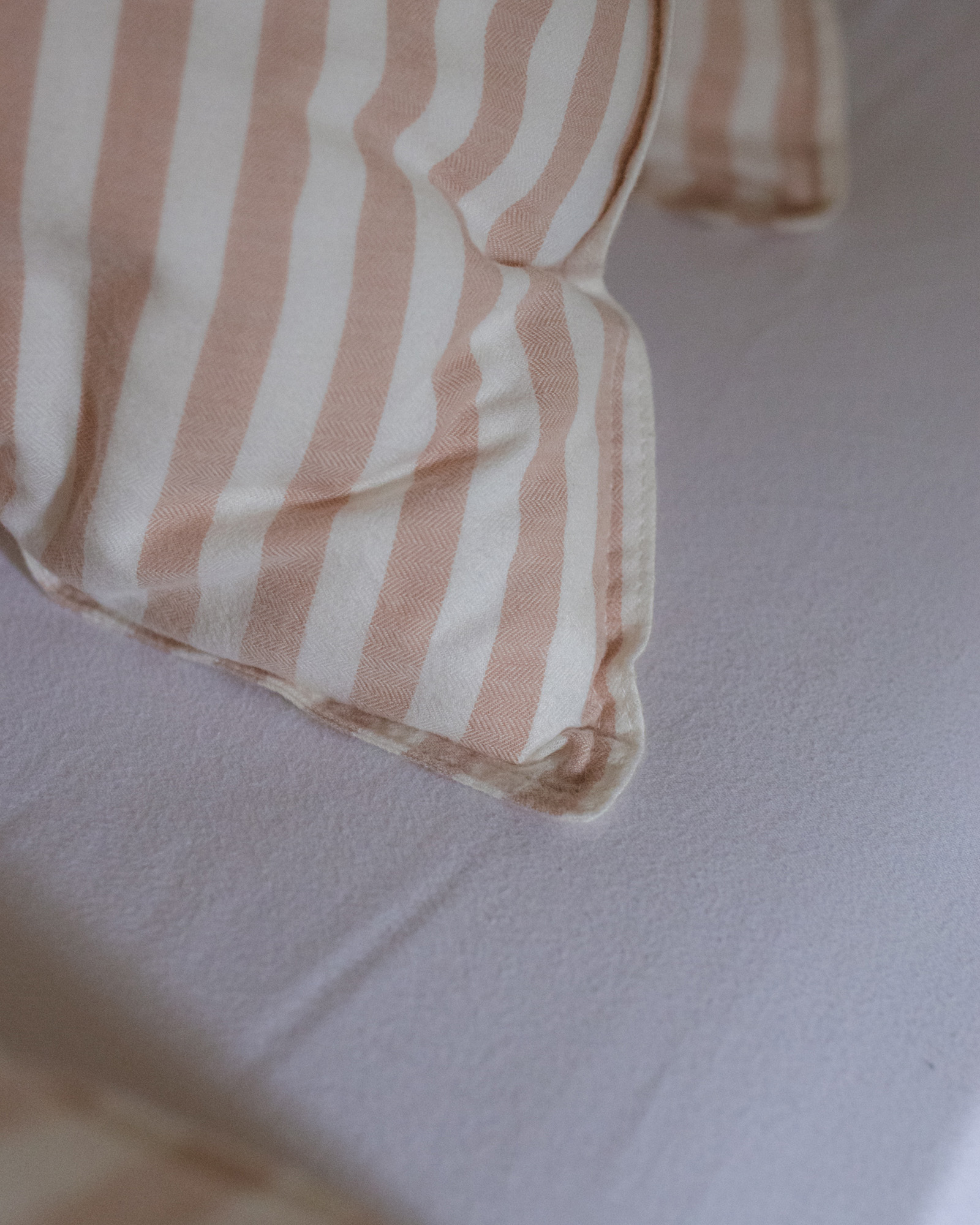 Taie d'oreiller STRIPE FLANEL Maple Sugar