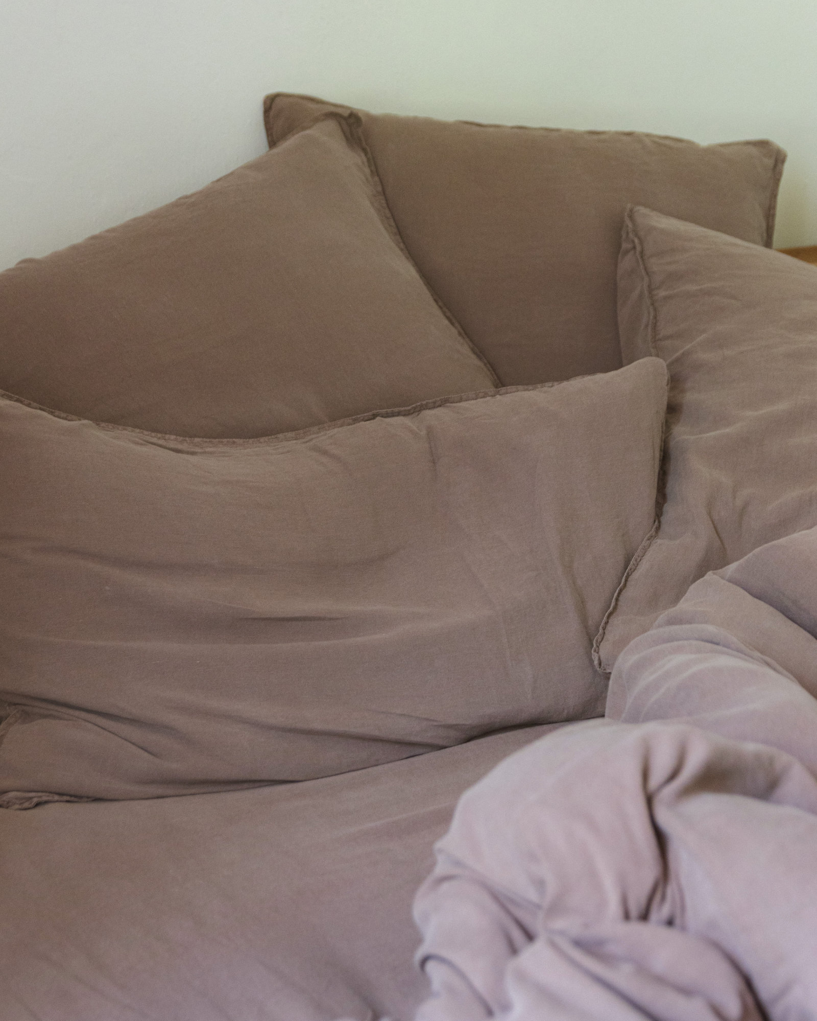 Pillowcase LINEN STORIES Wood