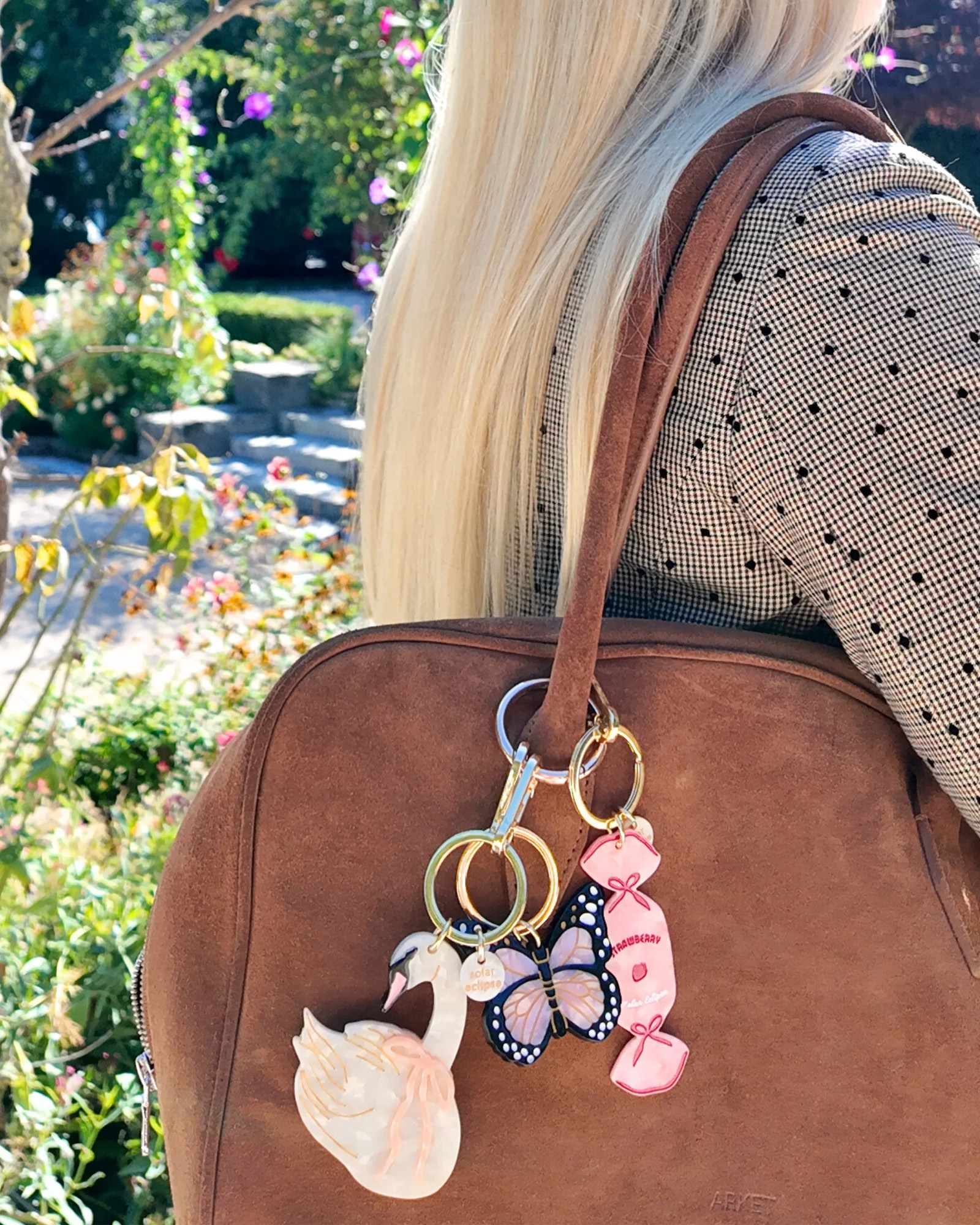 Sleutelhanger SOLAR ECLIPSE Pink Candy