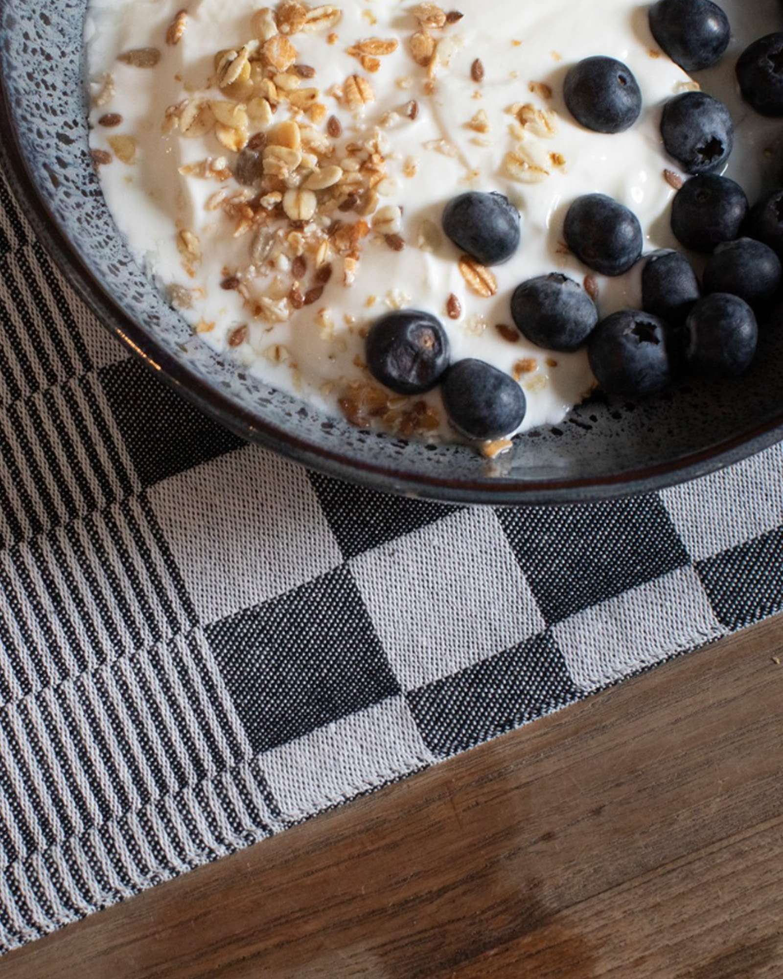 Torchon BARBECUE black