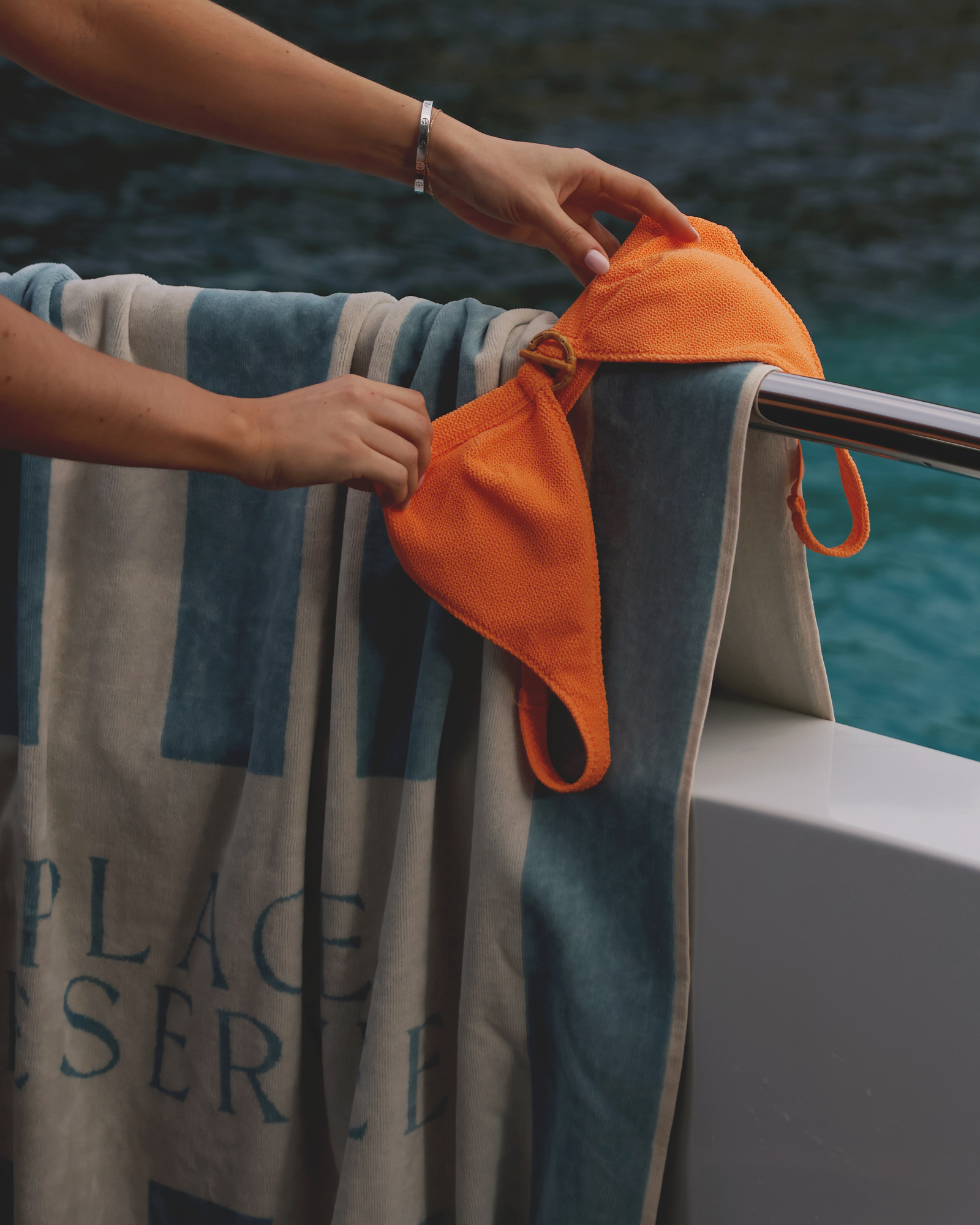 Beach towel PLACE RESERVEE Atlantic 