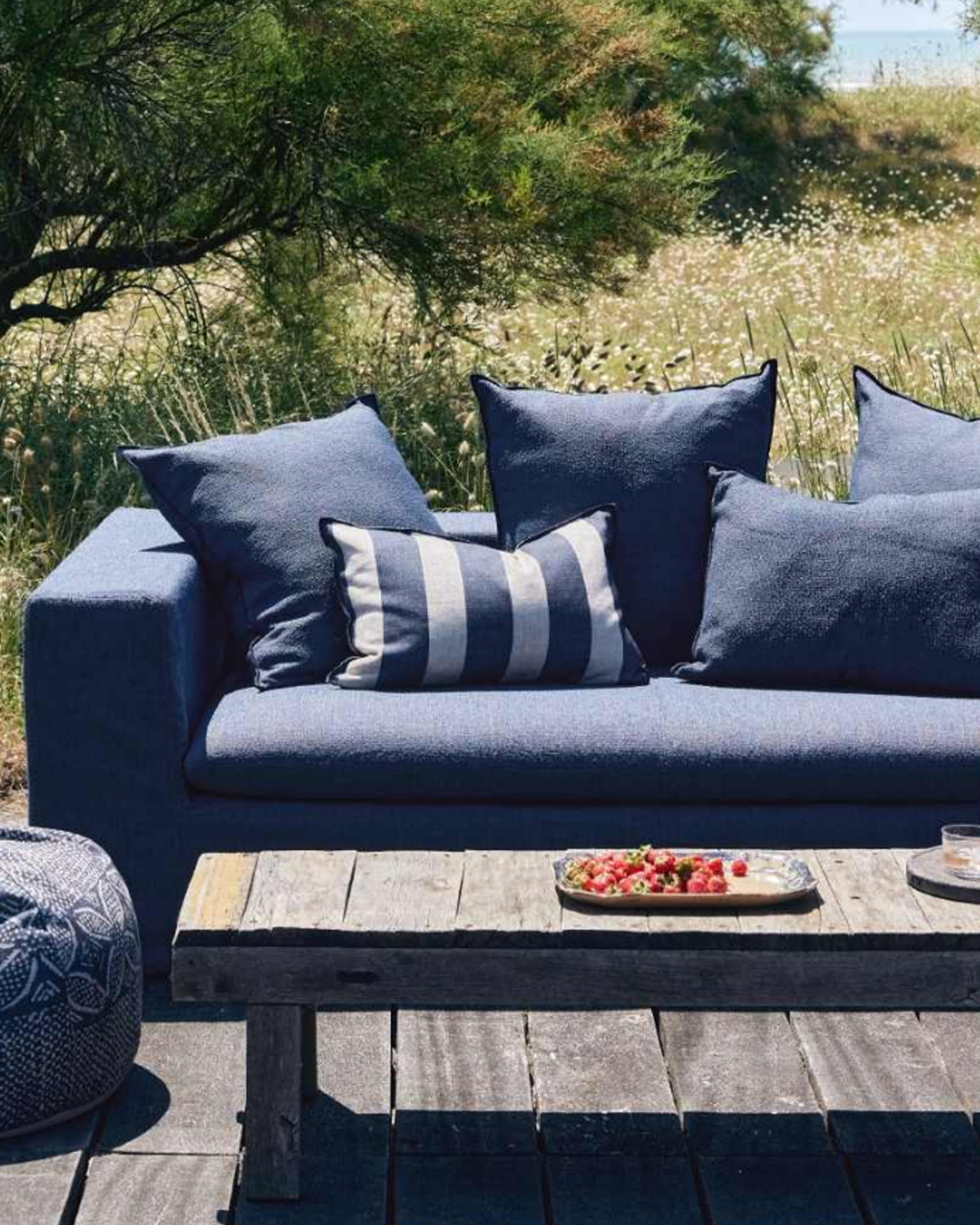 Kussen BAYADERE Argile