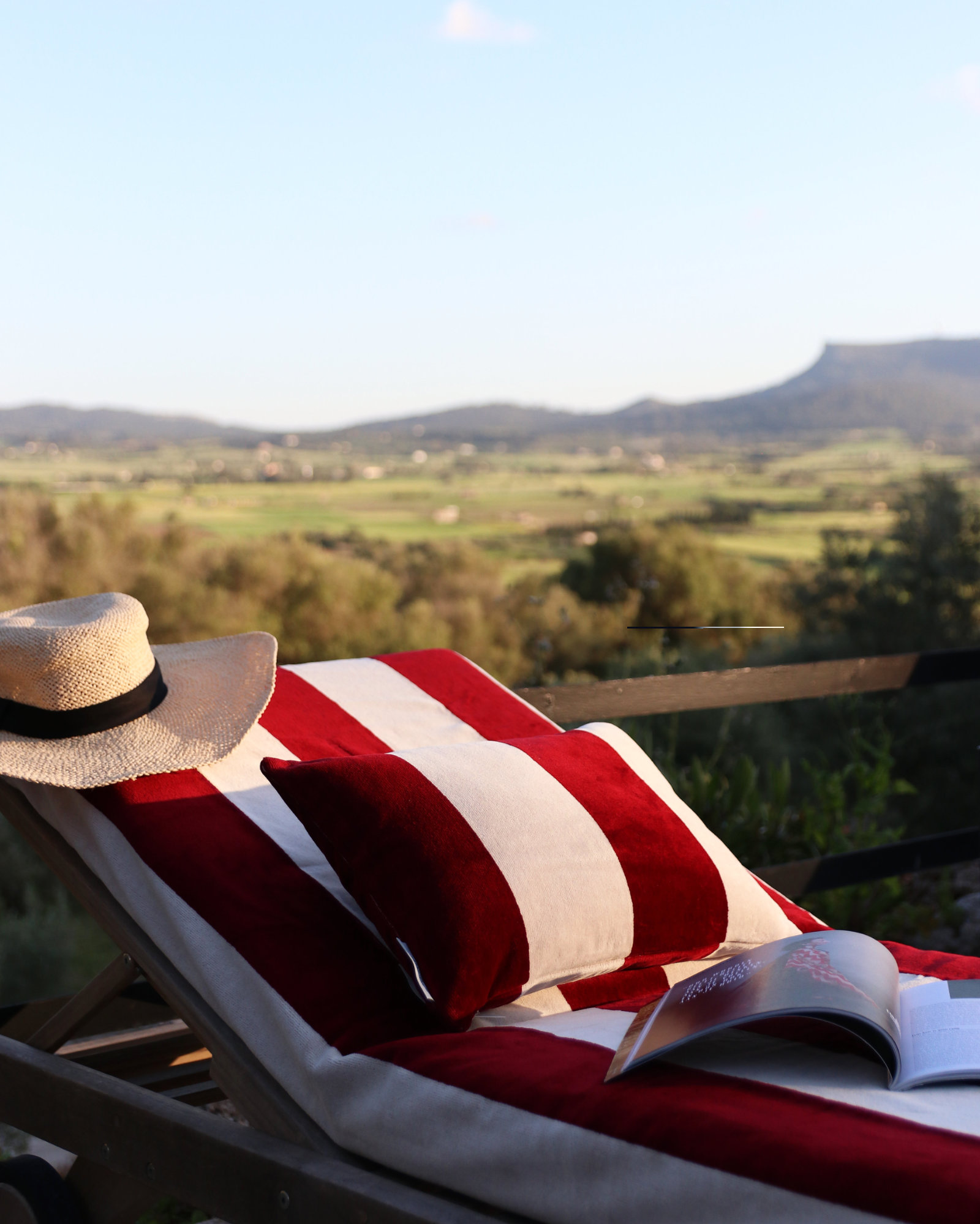 Cushion PLACE RESERVEE Burgundy 