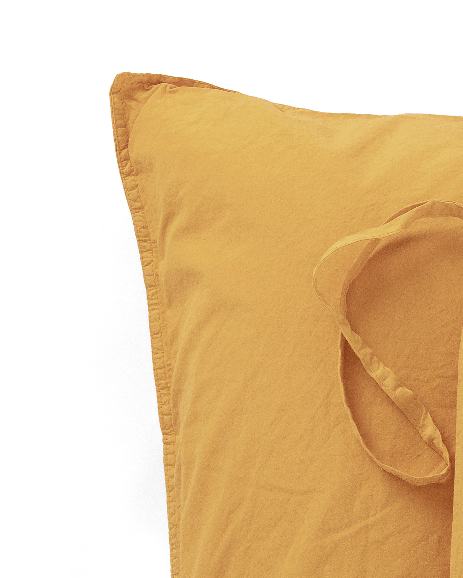 MARIE-MARIE - Pillowcase VINTAGE COTTON Gingerale - 50x75 cm - Gingerale