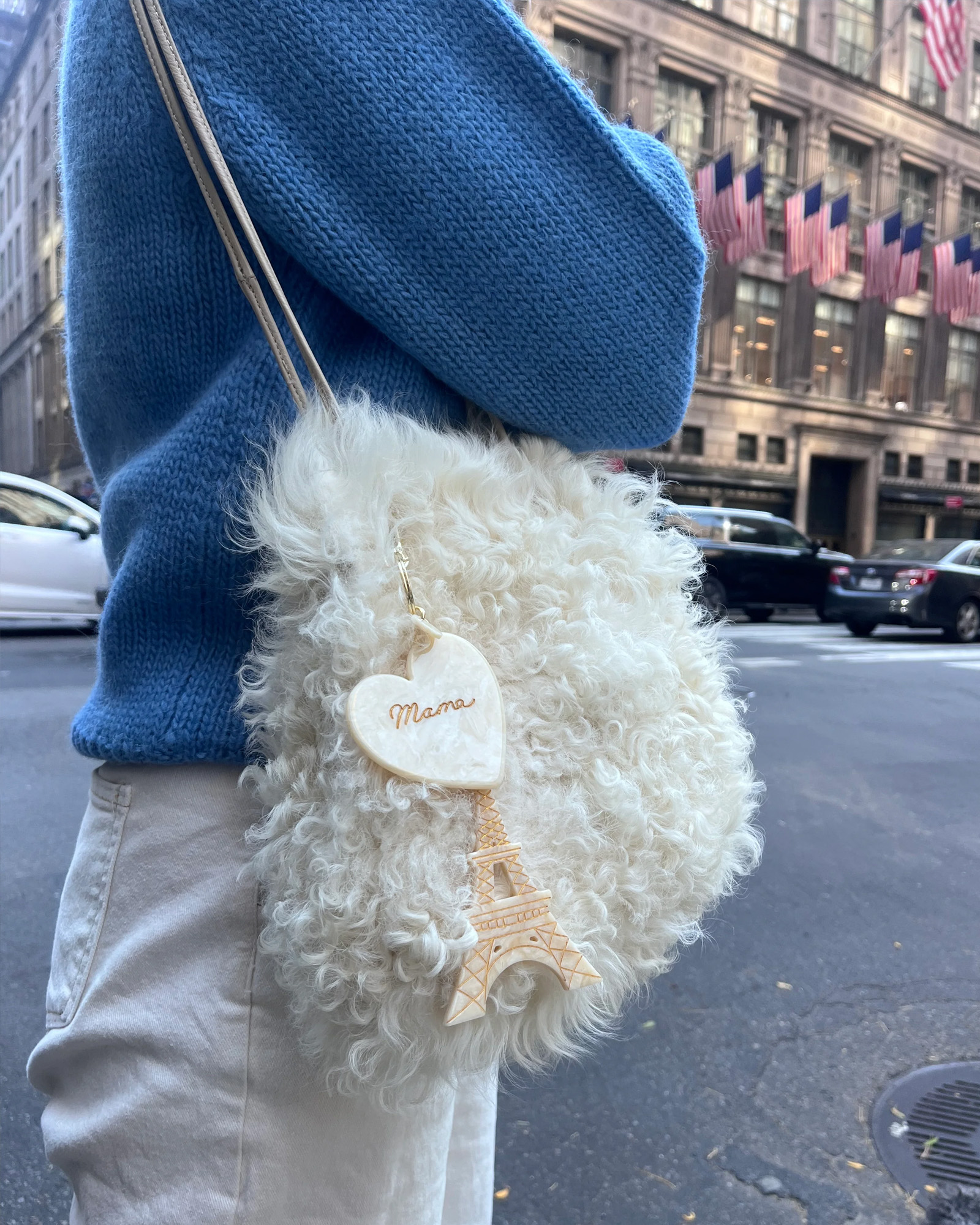 Key chain SOLAR ECLIPSE Mama Heart