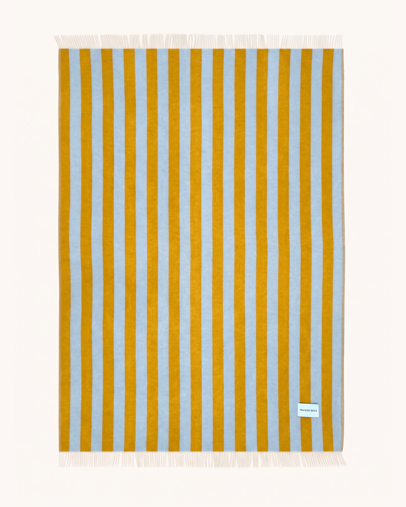 Plaid CANDY WRAP Ice Blue/Honey