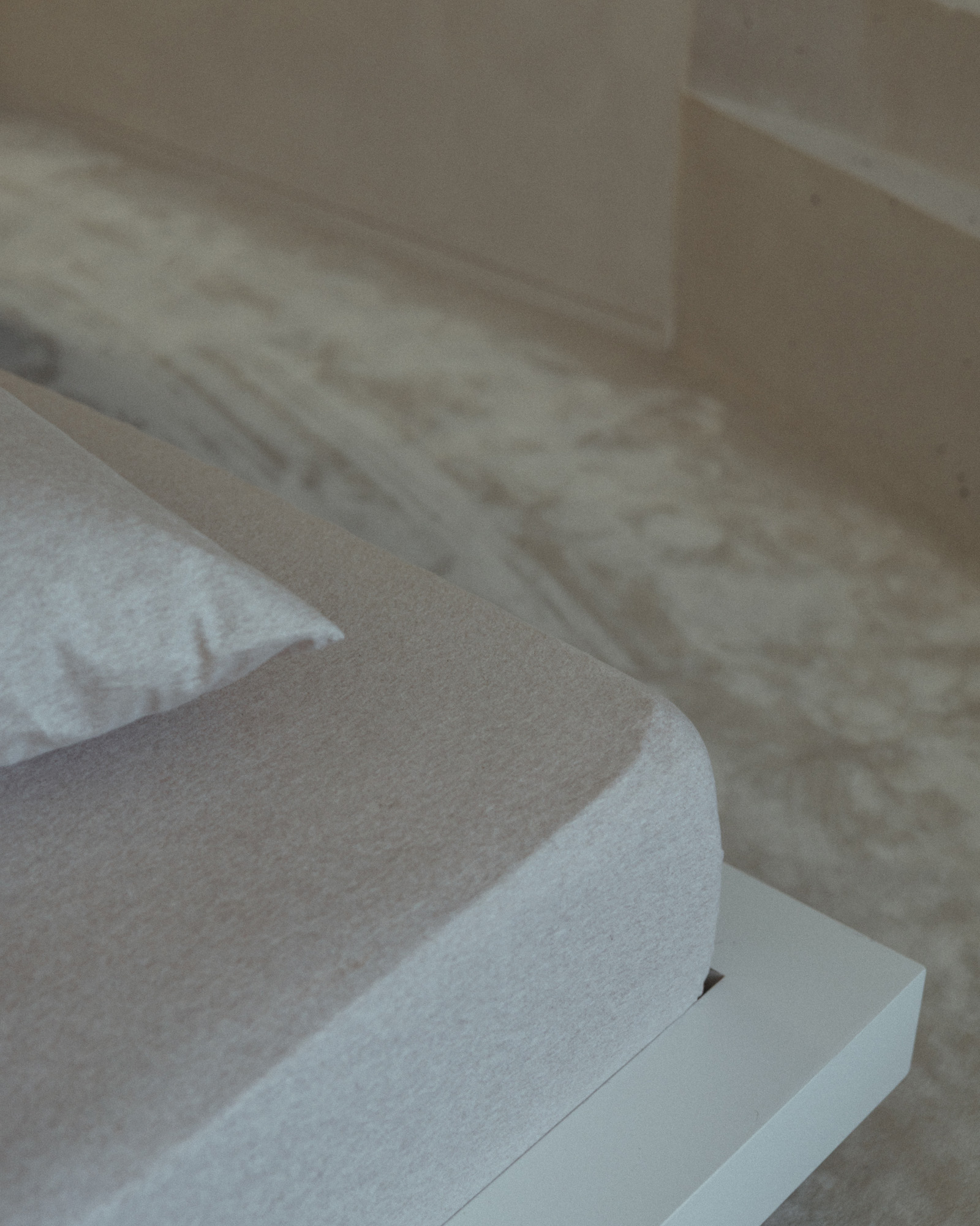 Drap housse SUNDAY JERSEY Beige melange