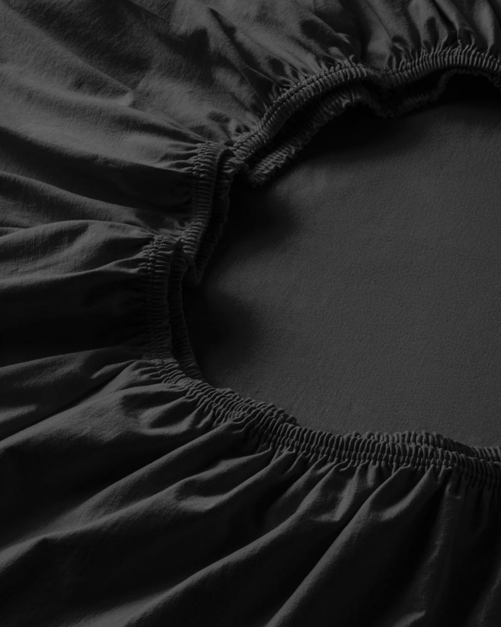 Fitted sheet JERSEY schwarz