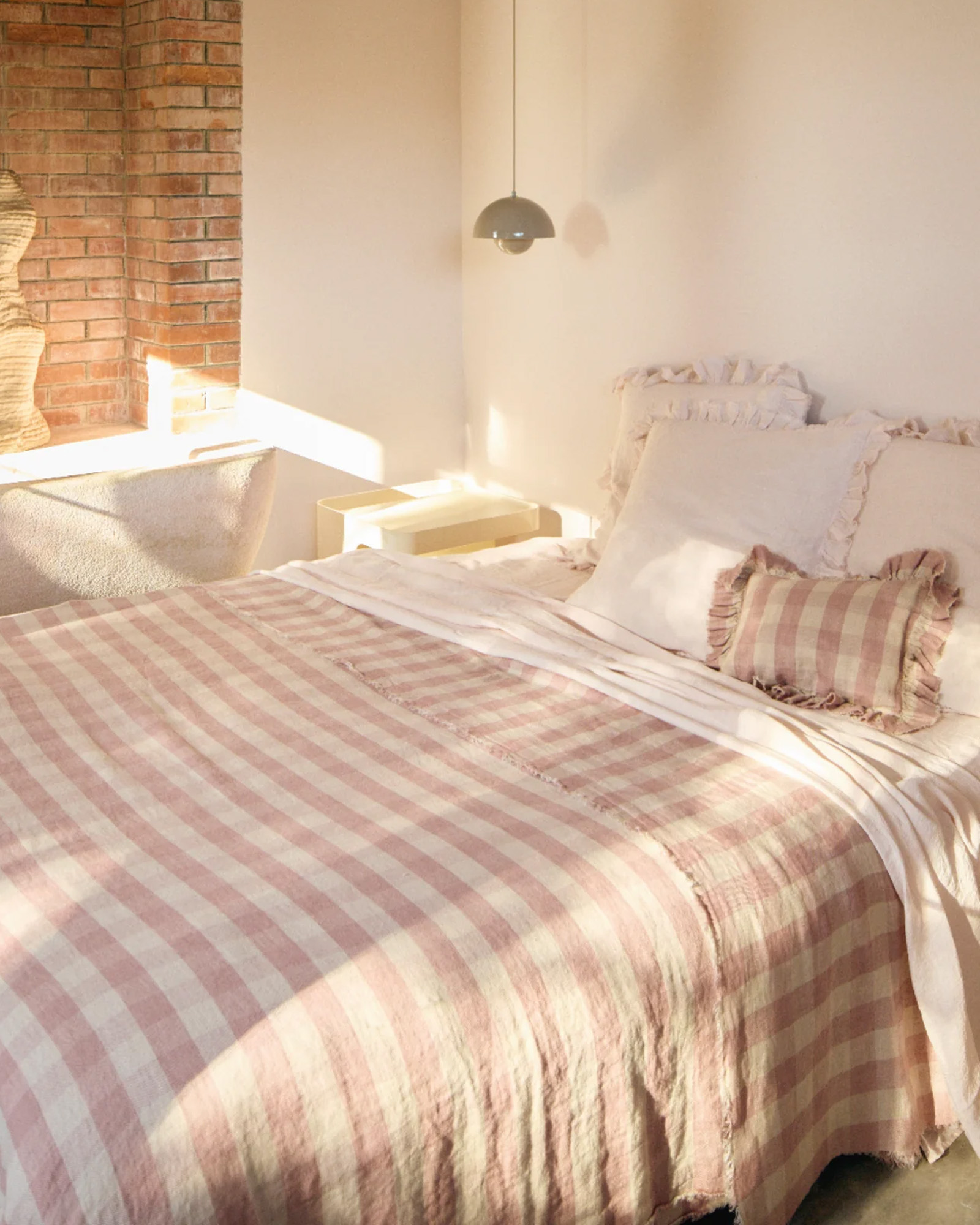 Kussen VICHY COTTAGE Nuage