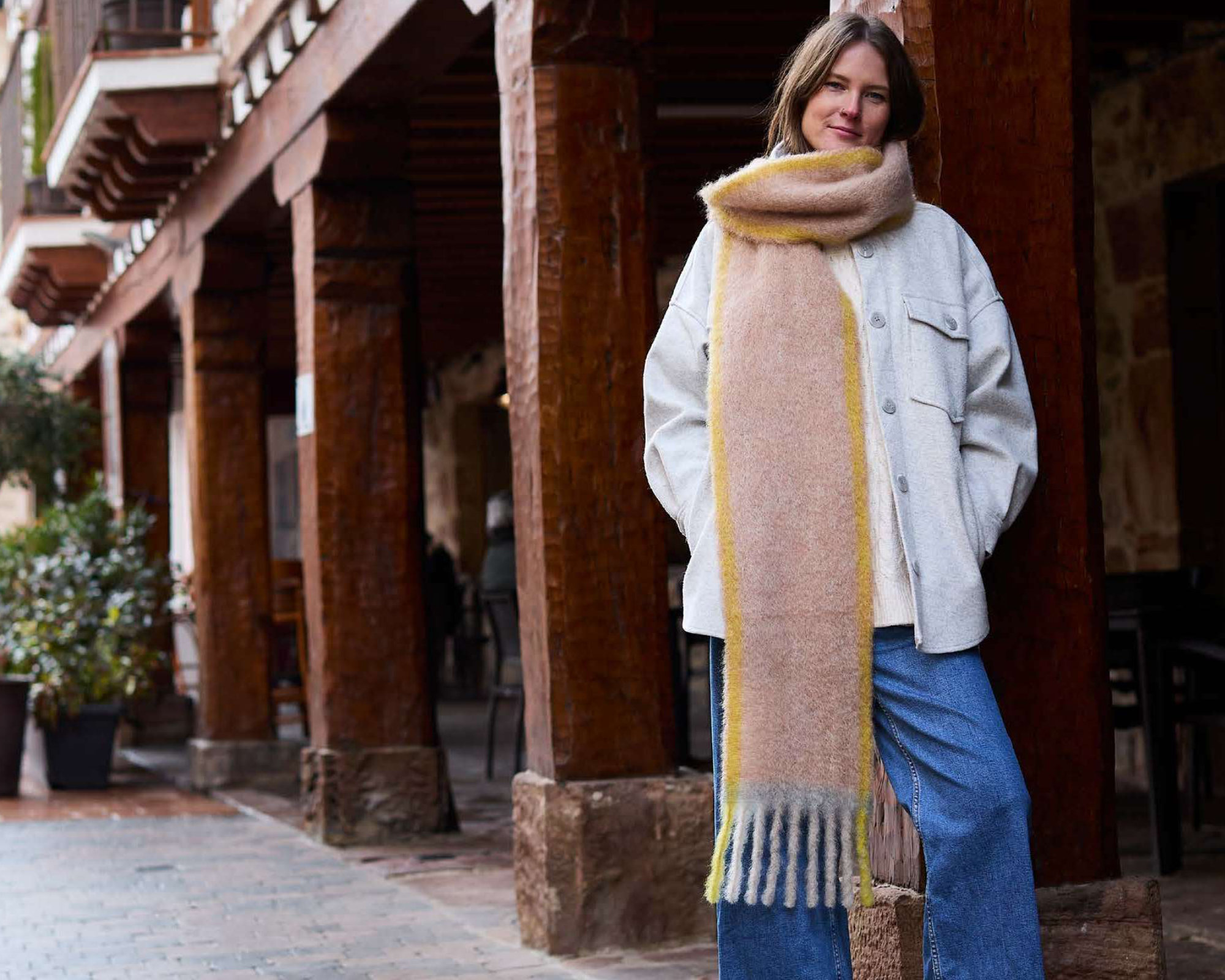 Mantas Ezcaray - Écharpe TWIST FRAME c.9 - T.U. - c.9