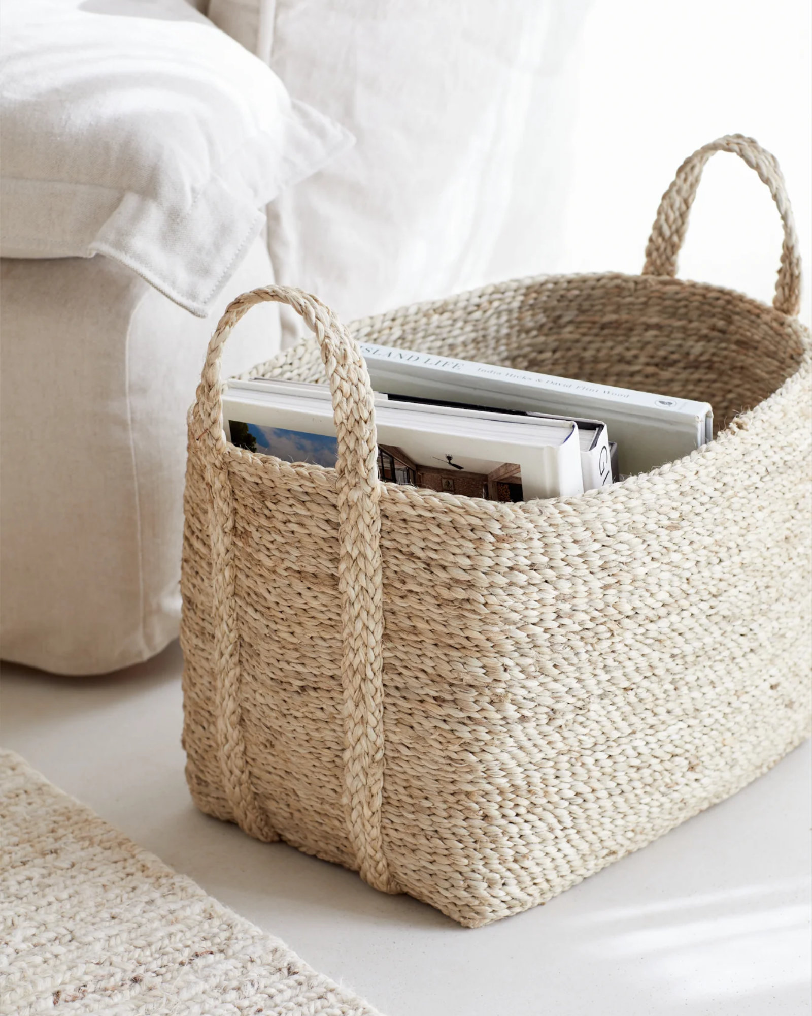 The Dharma Door - Laundry basket BASKET - SM - Natural