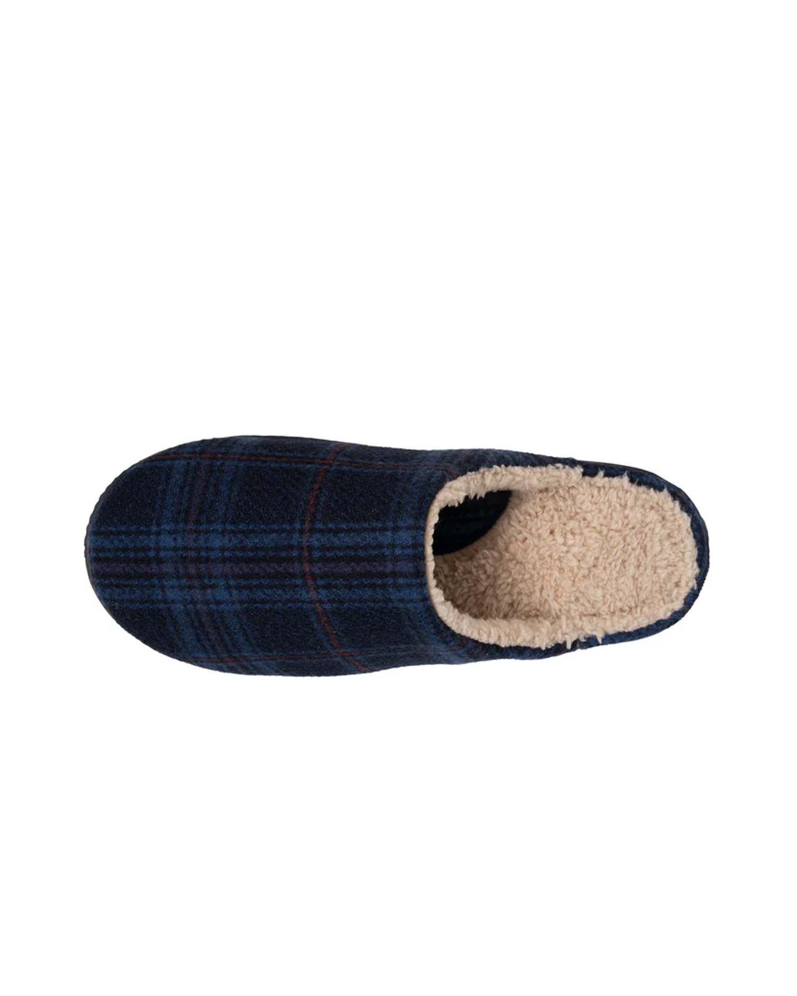 Pantoffels TARTAN Blue