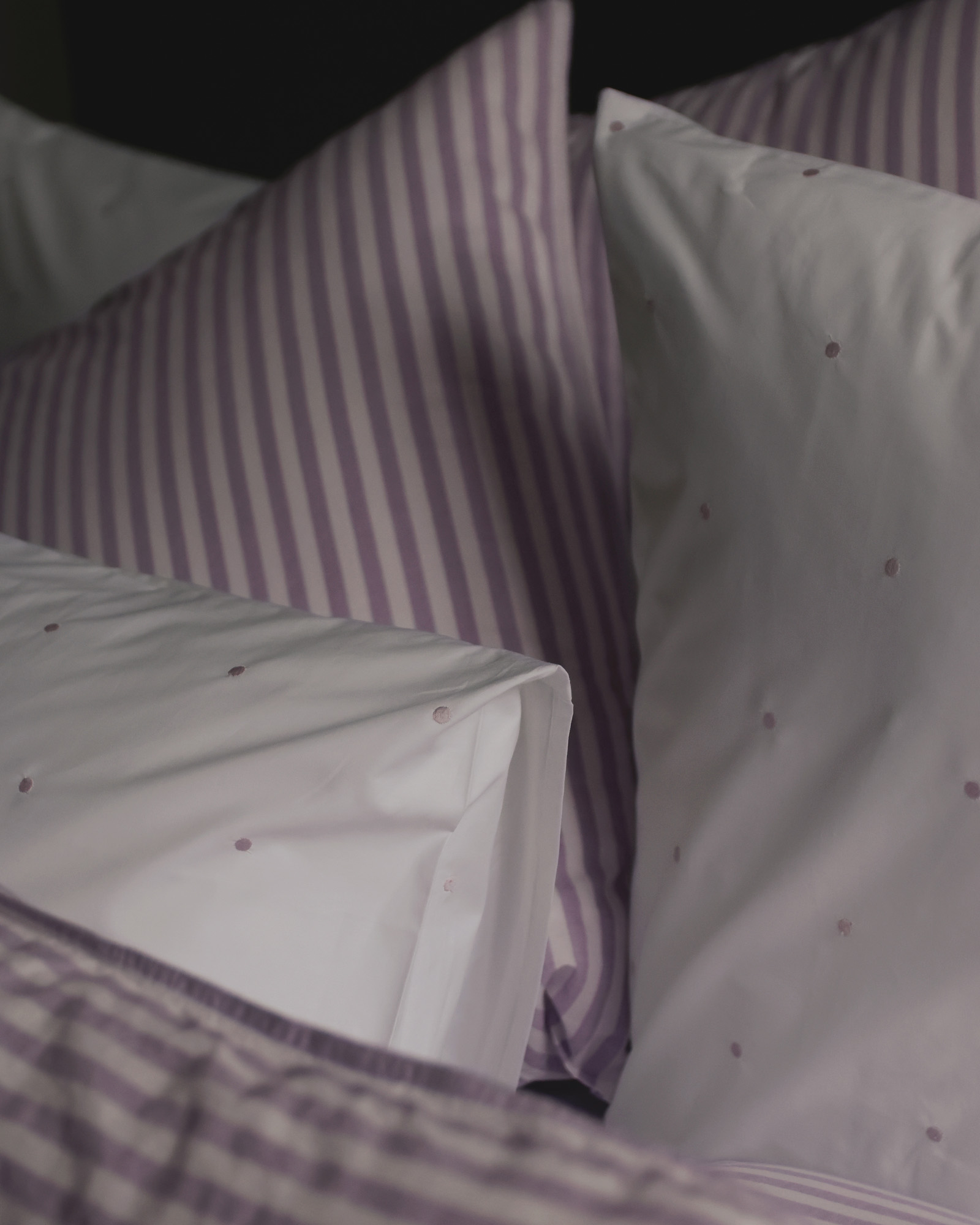 Bed linen set JEAN Lila