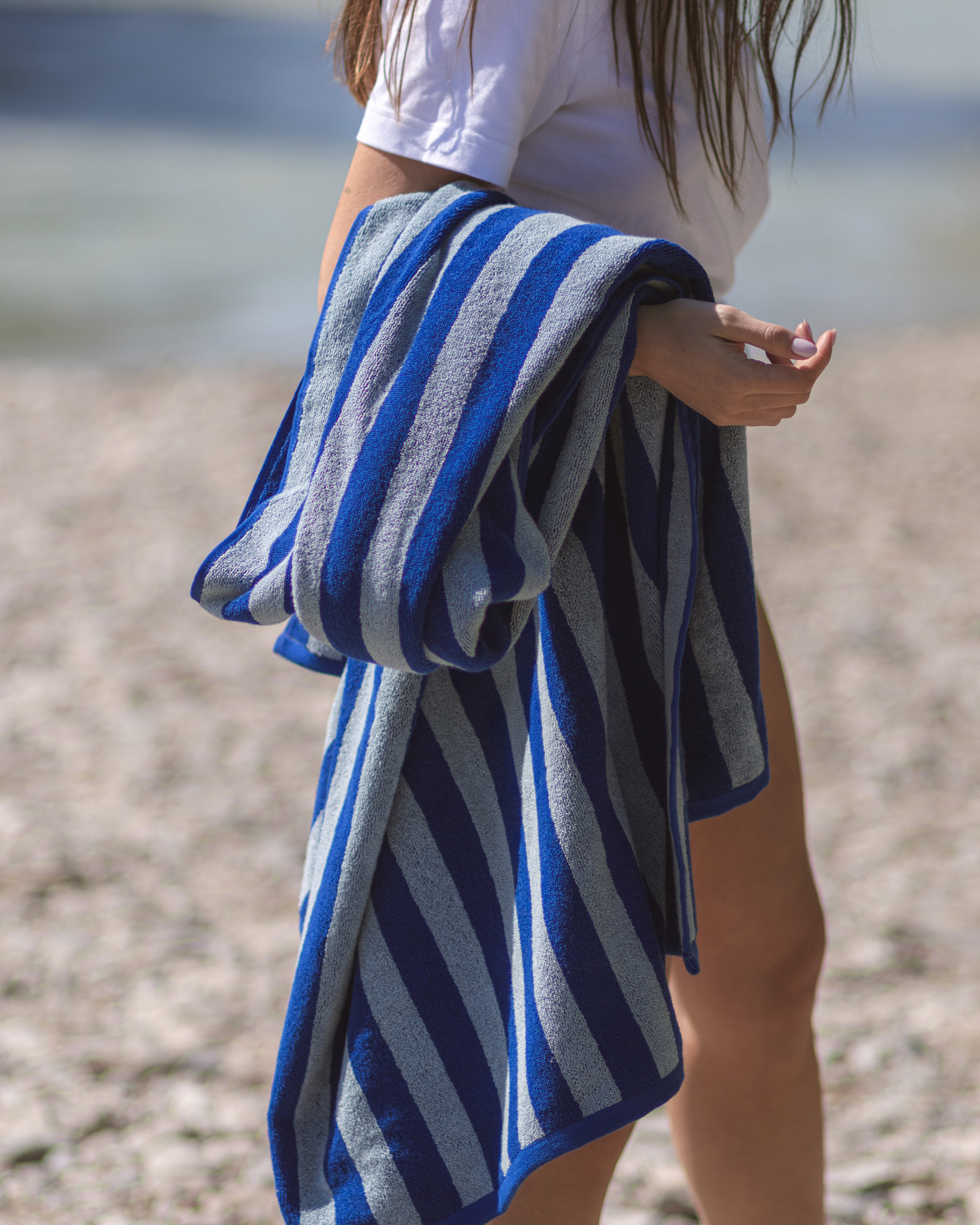Strandlaken CABANE Mykonos Blue/Atlantic