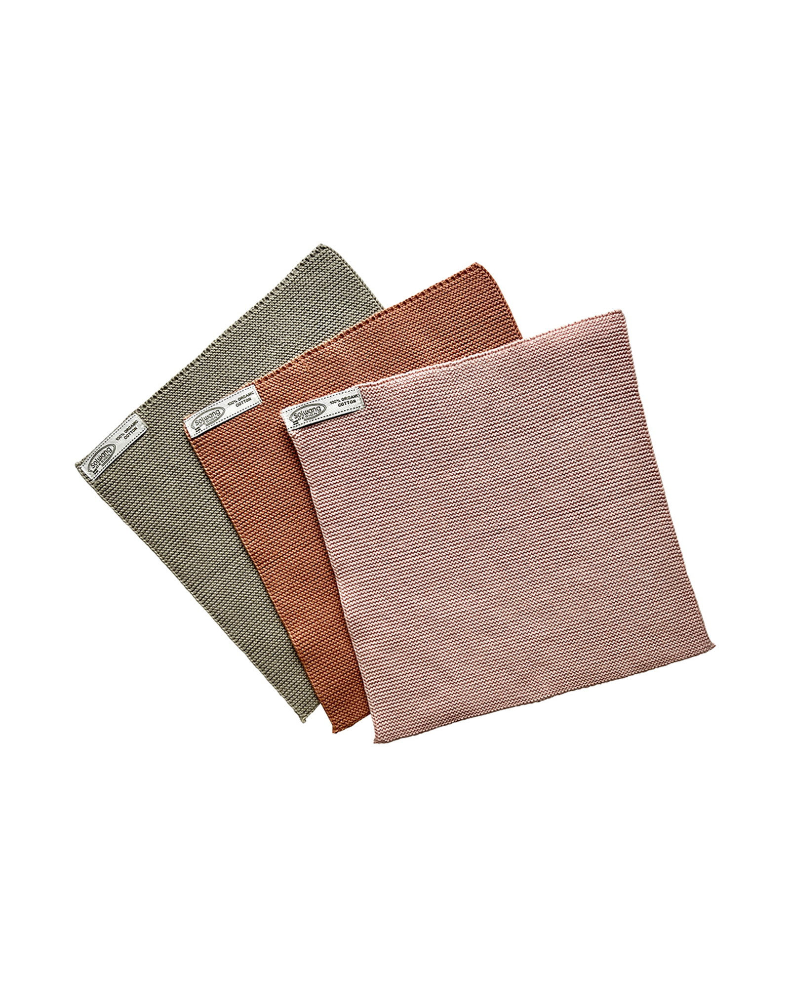 Vaatdoek SOLWANG c.679513 Olive/abricot