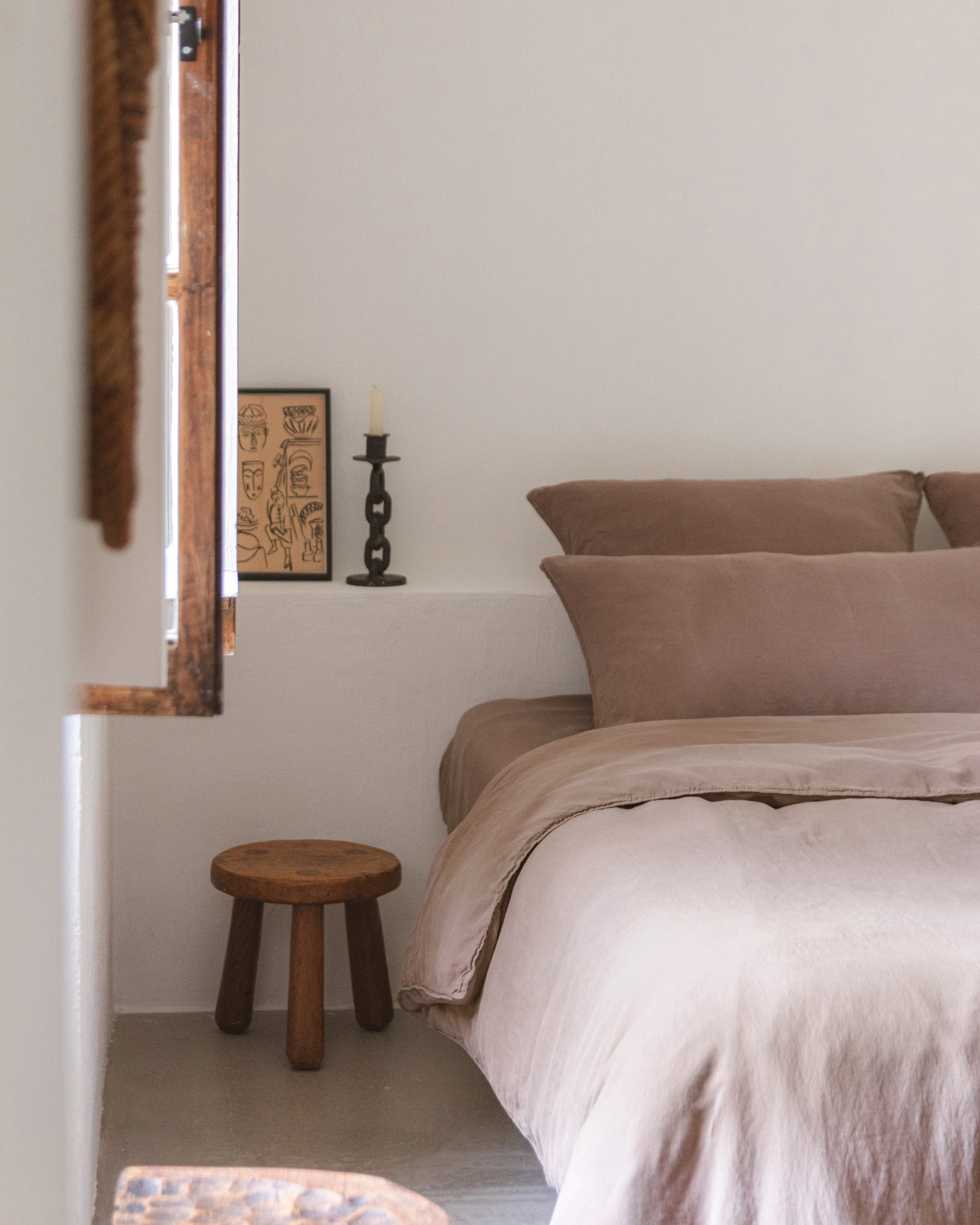 Dekbedset LINEN STORIES Wood