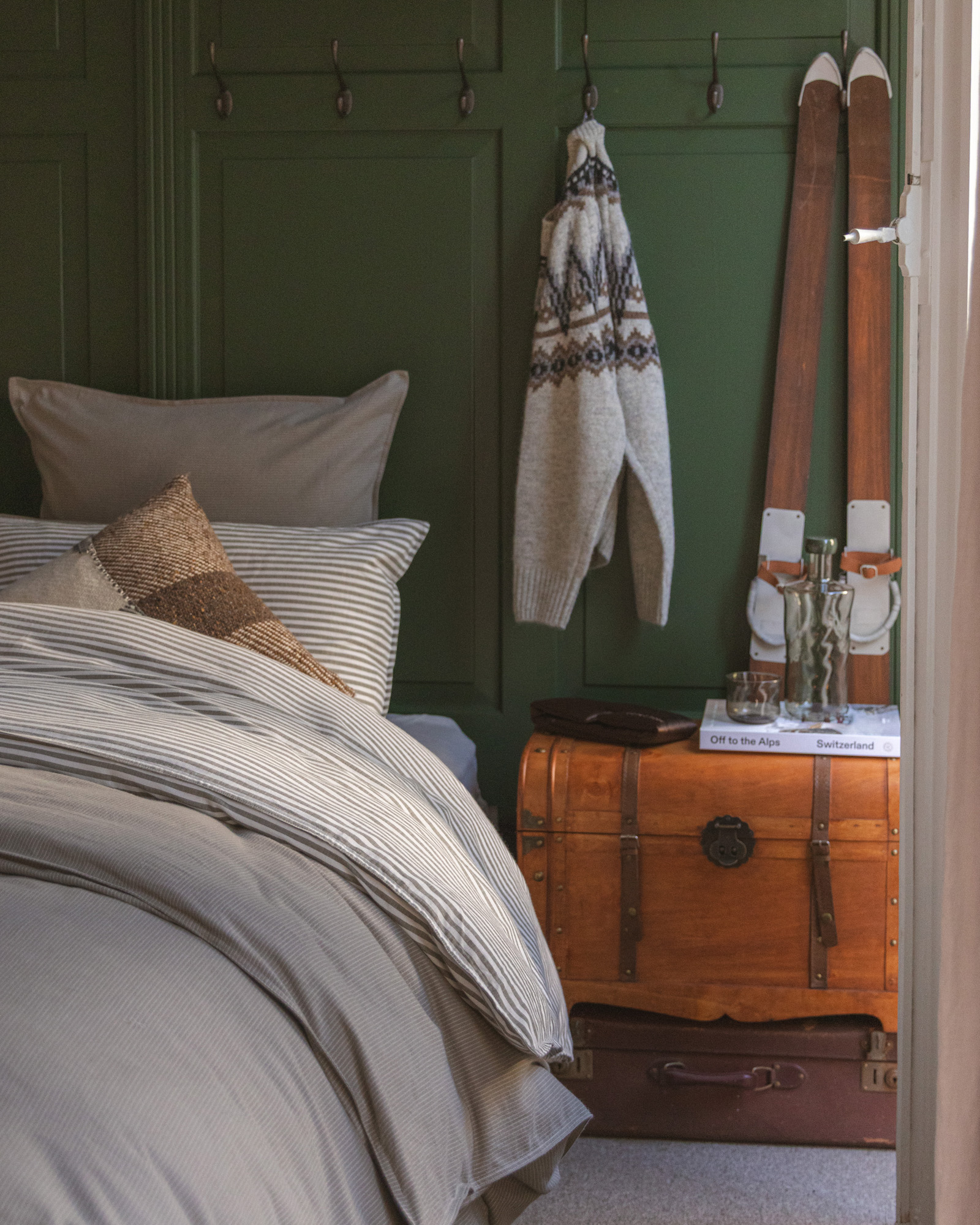 Dekbedset ZERMATT STRIPE FLANEL