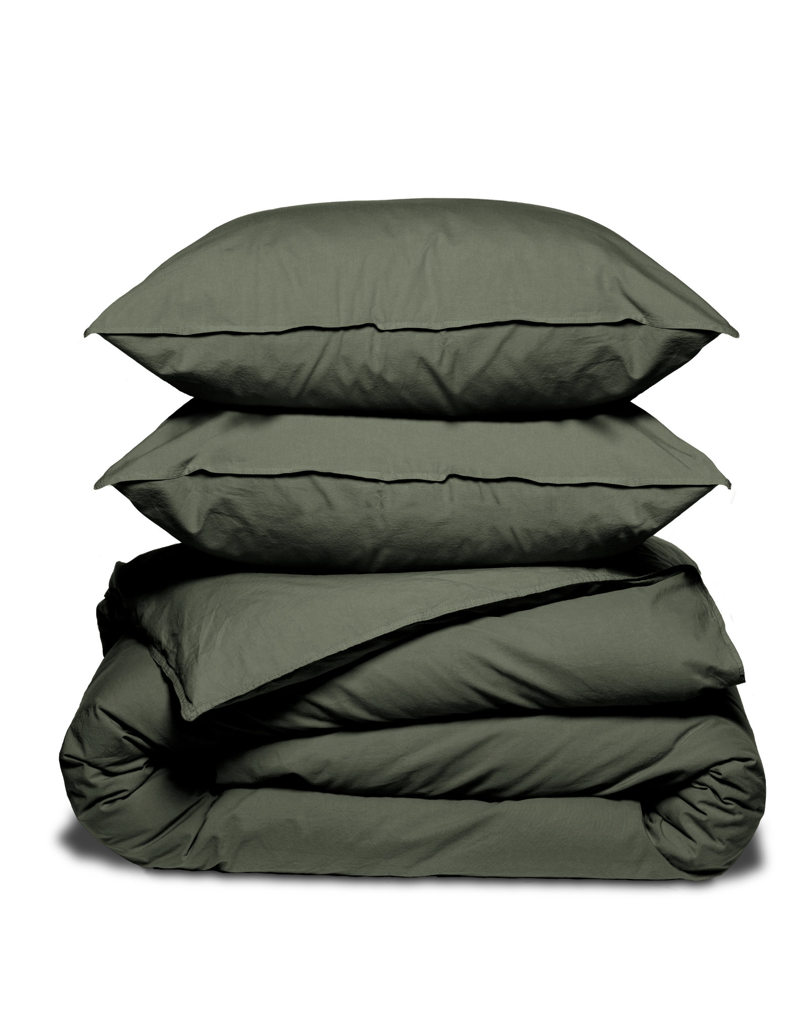 Dekbedset VINTAGE COTTON Khaki Green