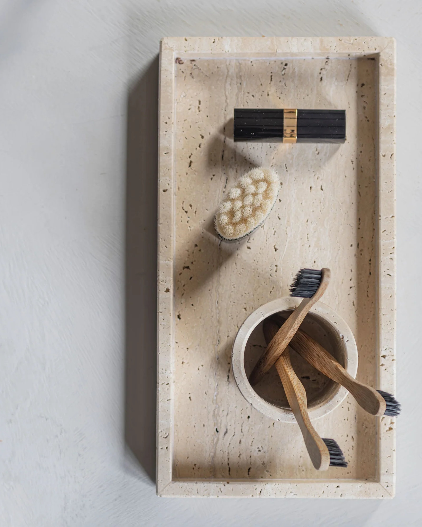 Plateau TRAVERTINE Linen