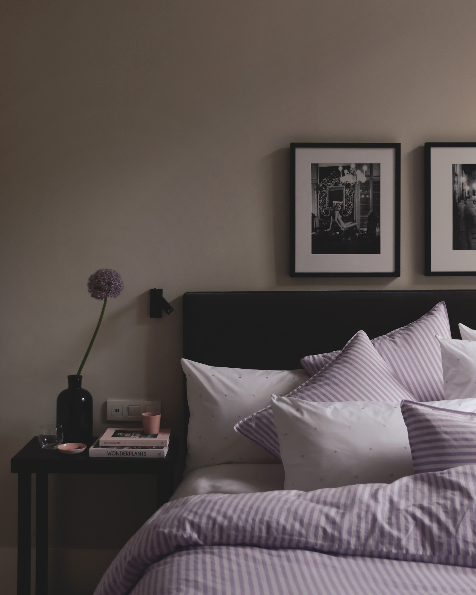 Bed linen set JEAN Lila