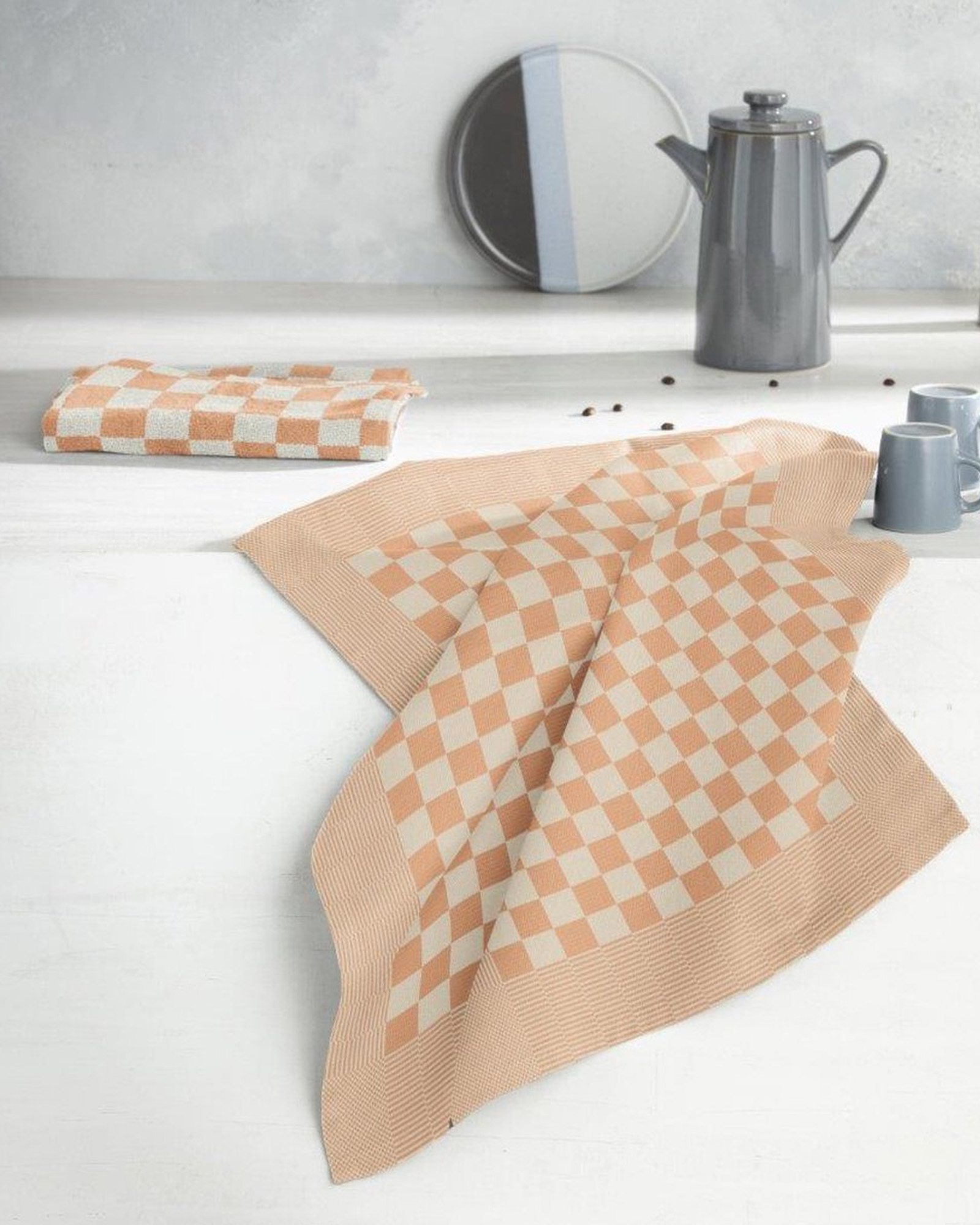 Torchon BARBECUE Pastel Peach